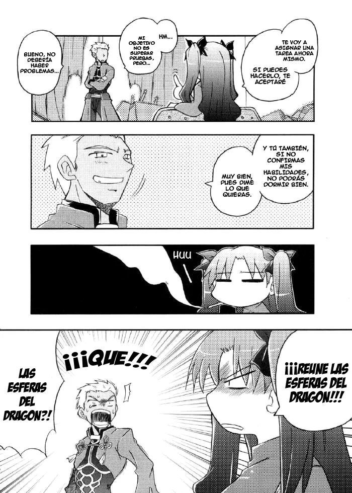 Fate/stay night - ¡Sé fuerte, Archer-kun! (Doujinshi) Capítulo 1 - página 5