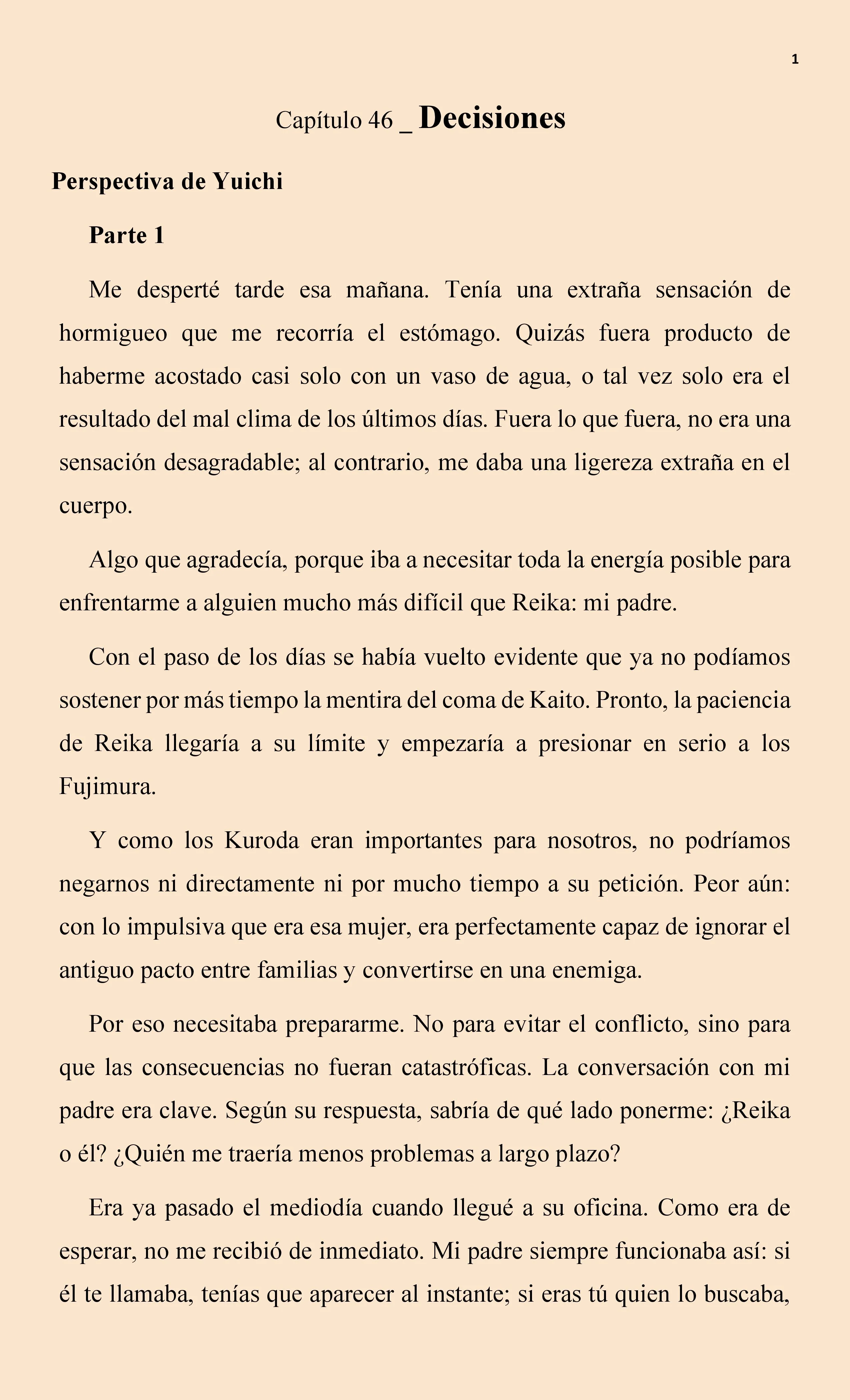 ¿Un estudiante de secundaria obligado a casarse con una MILF? Capítulo 47 - página 1