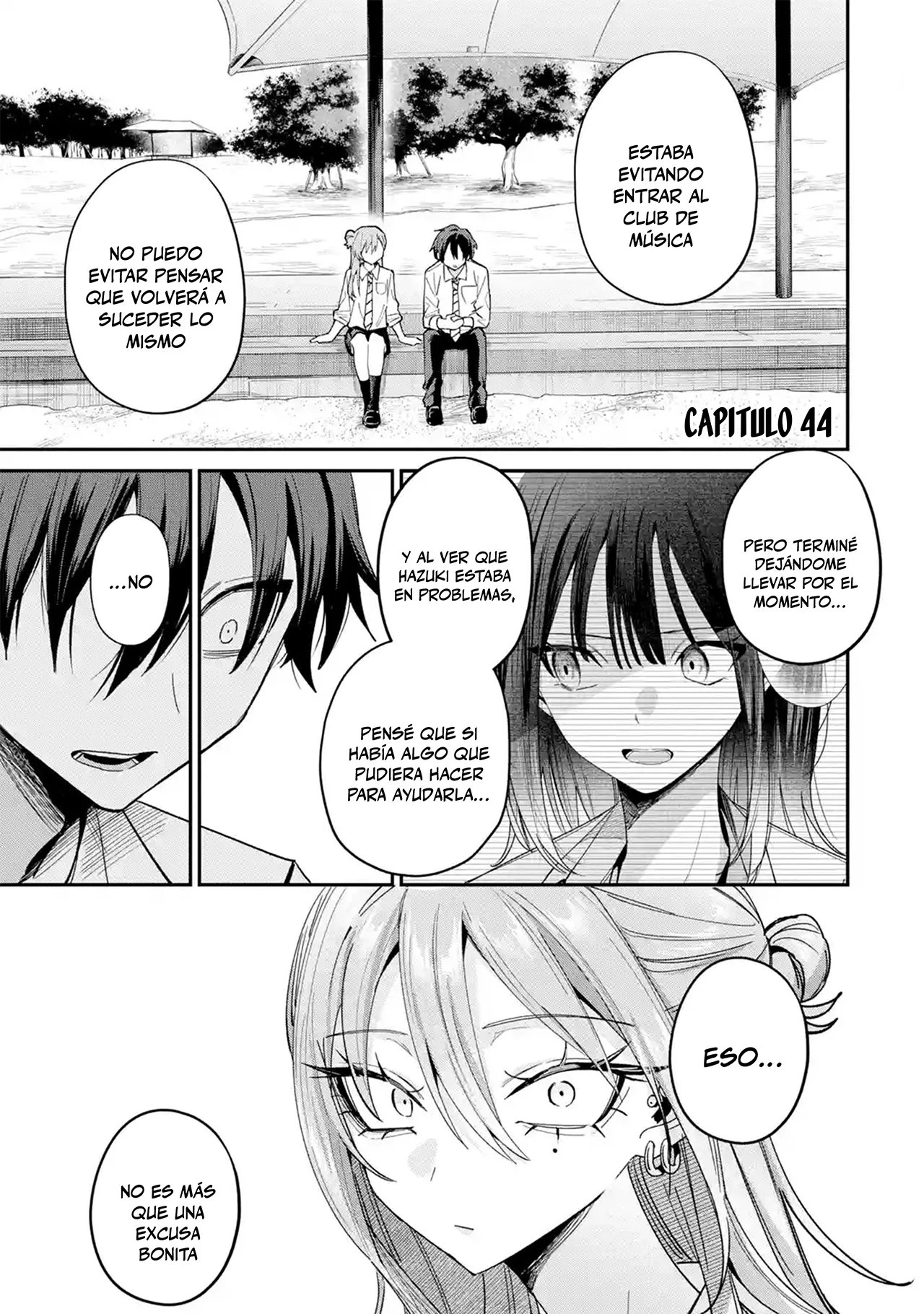 Haimiya-senpai wa Kowakute Kawaii Capítulo 44 - página 1