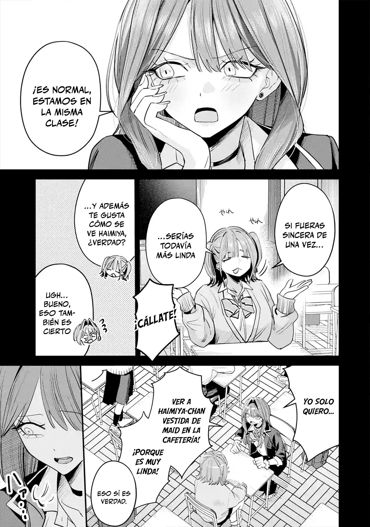 Haimiya-senpai wa Kowakute Kawaii Capítulo 33 - página 3