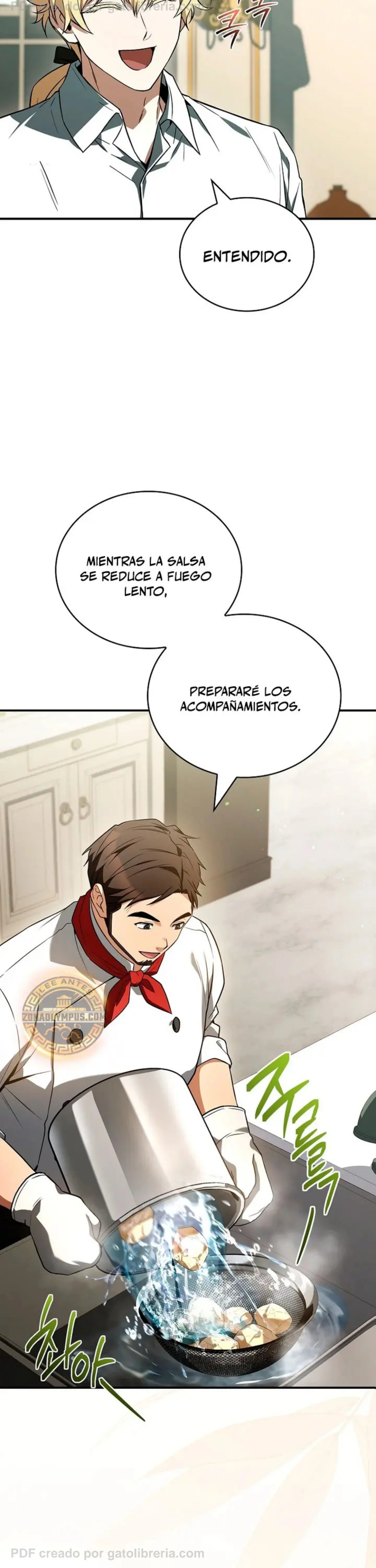 No me interesa ser el sucesor; mejor me dedicaré a sanar. Capítulo 32 - página 28