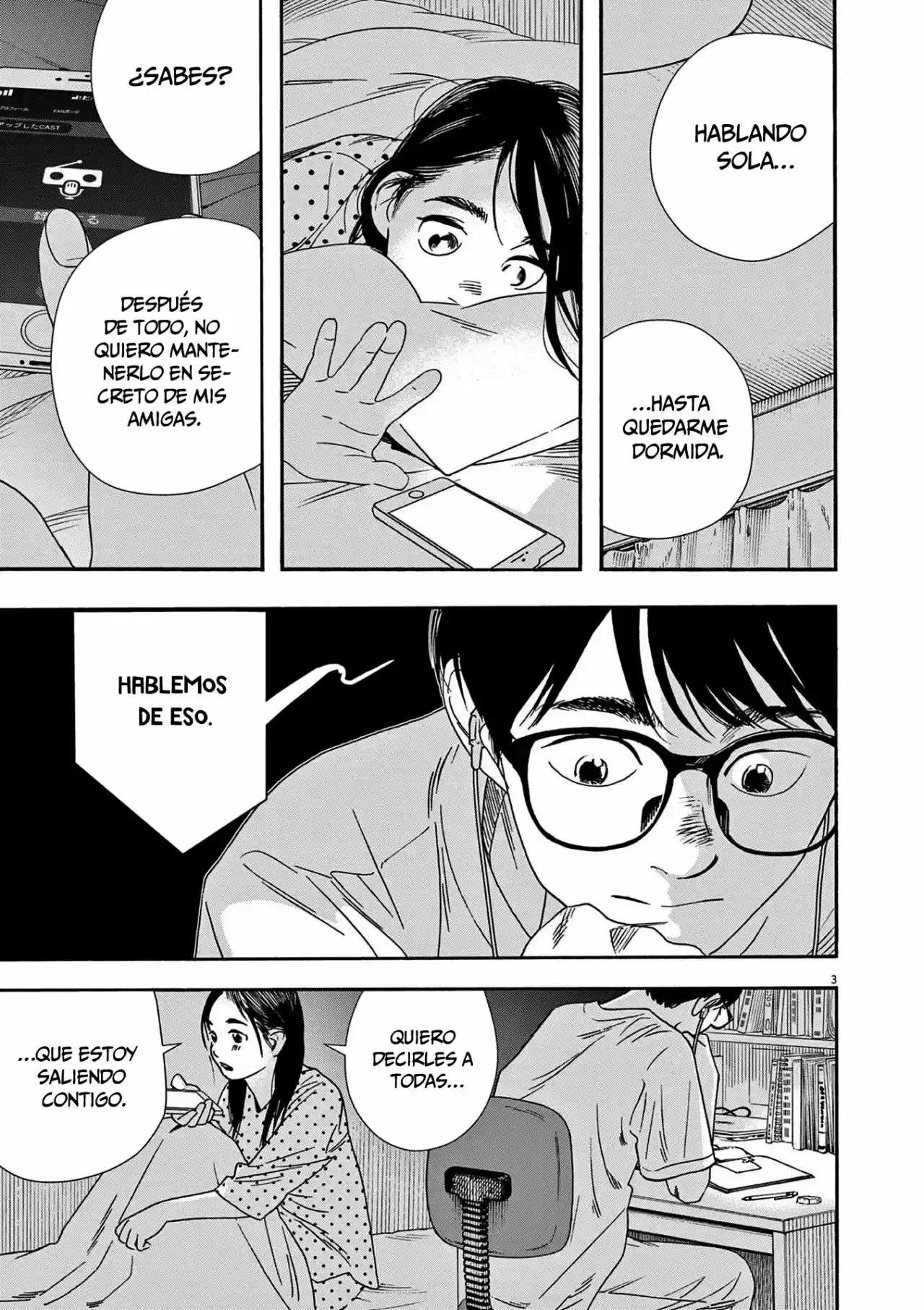 Kimi wa Hōkago Insomnia Capítulo 58 - página 4