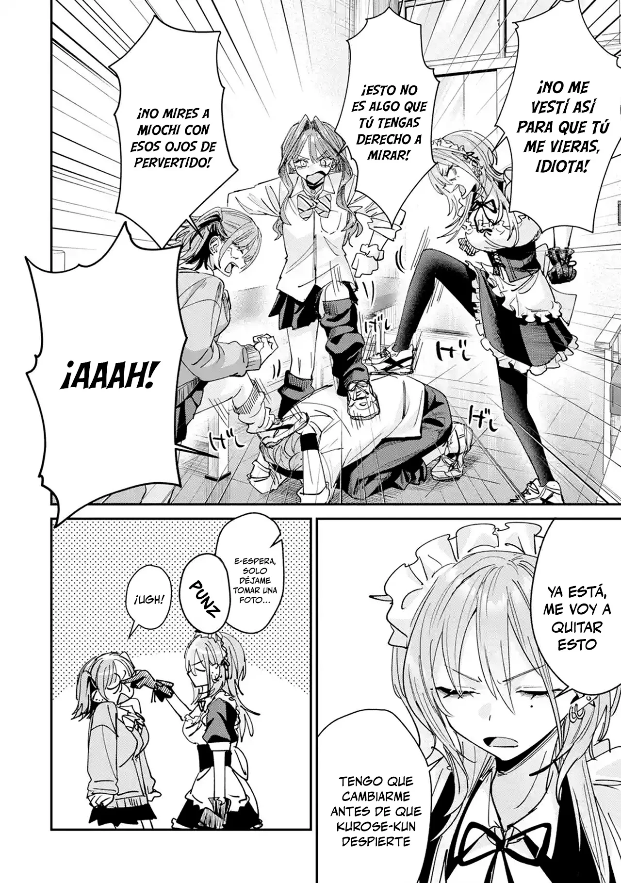 Haimiya-senpai wa Kowakute Kawaii Capítulo 40 - página 4
