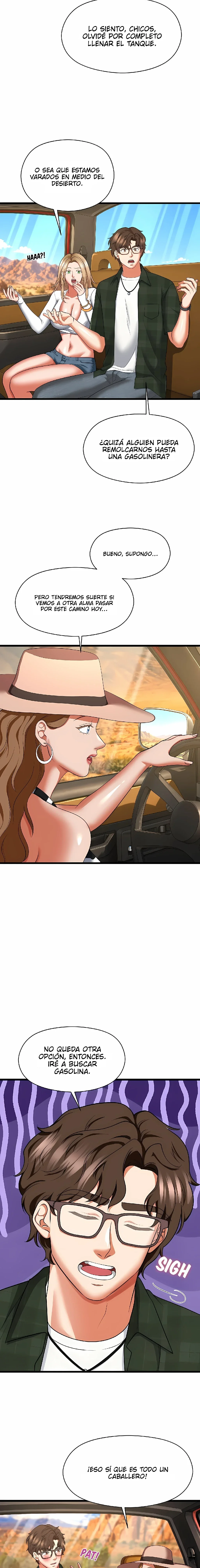 En ruta con mi hermanastra (Sin censura) Capítulo 6 - página 8