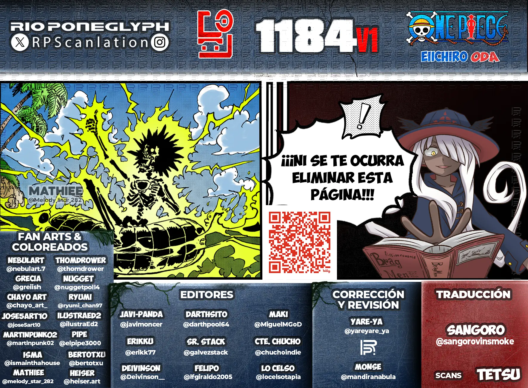 One Piece Capítulo 1184 - página 1