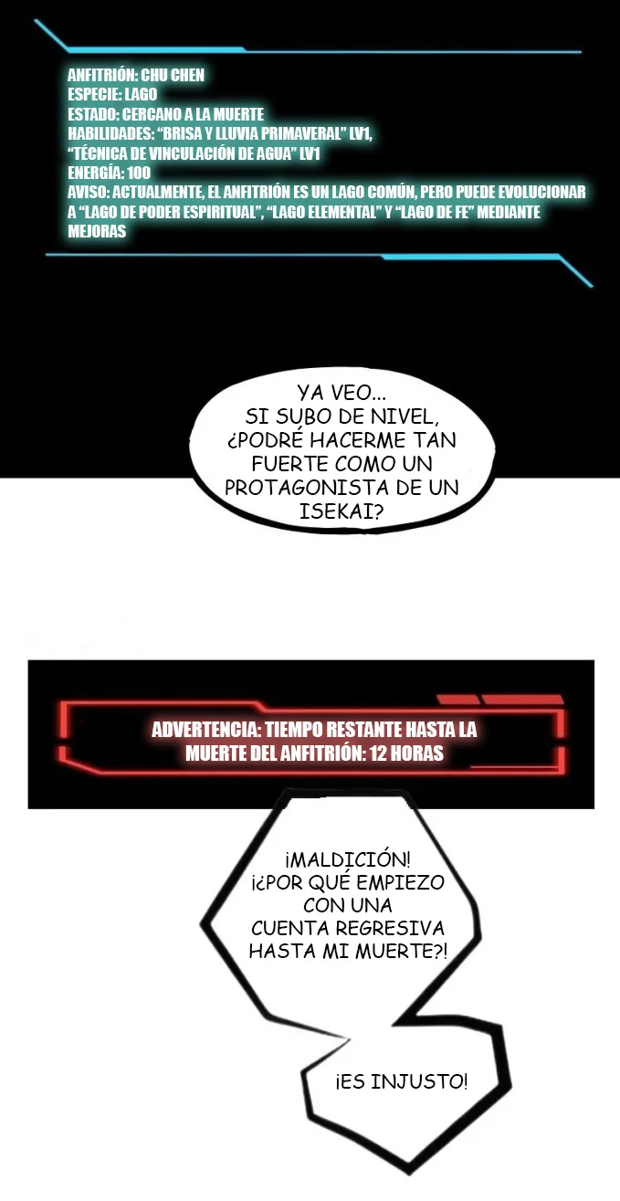 Mi Evolución a Partir de un Lago Capítulo 1 - página 8