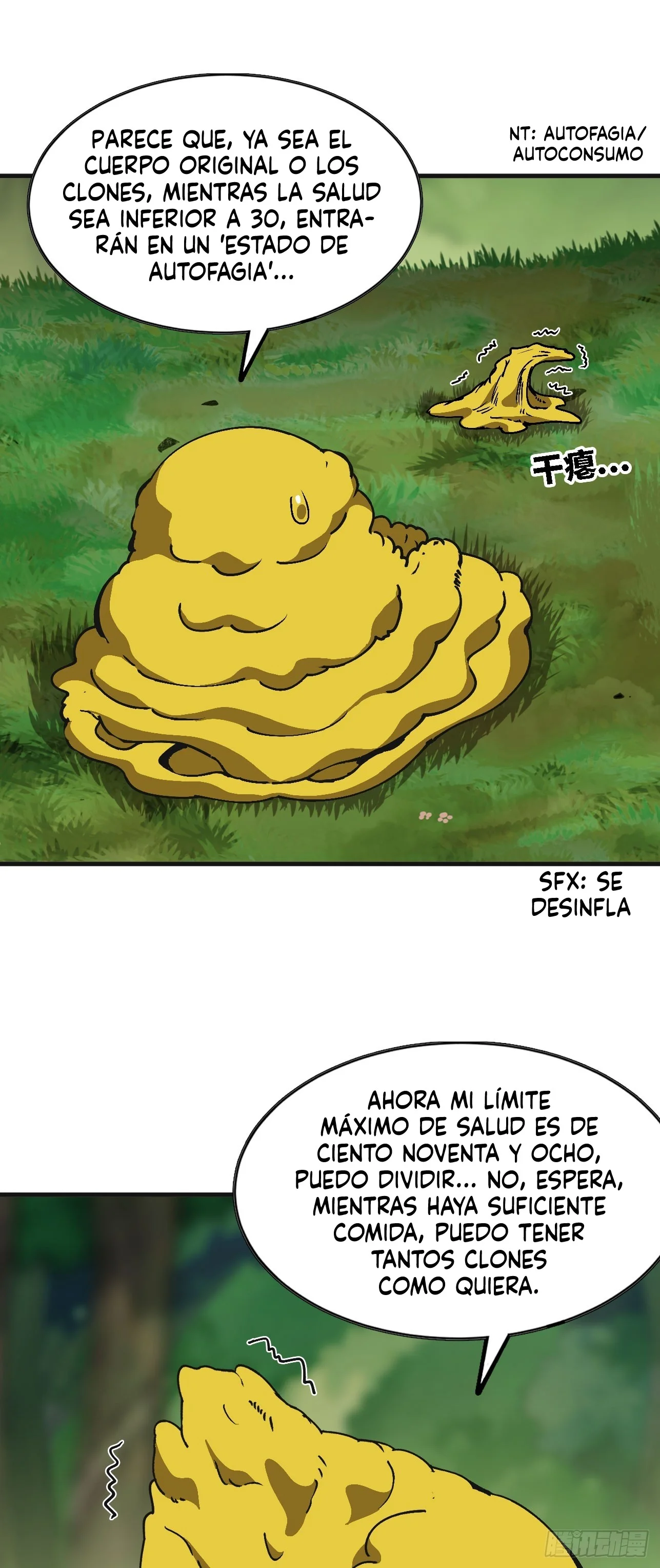 Yo, solo, como un hongo mucilaginoso Capítulo 7 - página 6
