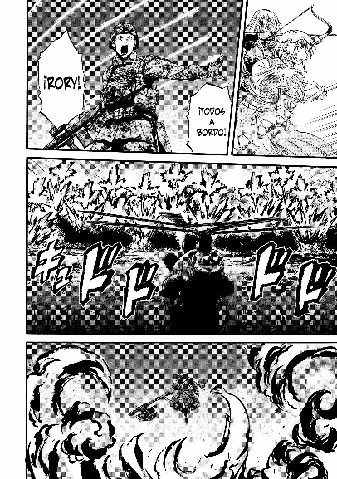 Gate: ¡Así lucharon allí las Fuerzas de Autodefensa de Japón! Capítulo 101 - página 28