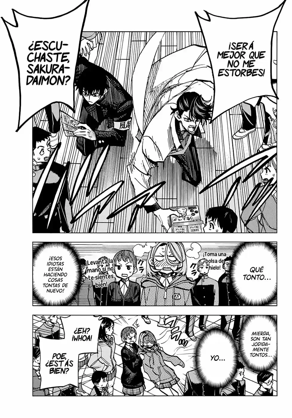 Ponkotsu Fuukiiin to Skaato take ga Futekisetsu na JK no Hanashi Capítulo 4 - página 17
