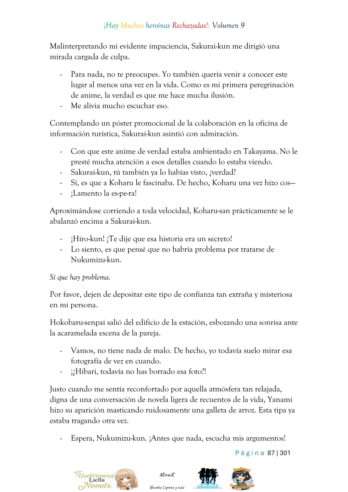Makeine: Too Many Losing Heroines! Capítulo 9.2 - página 16