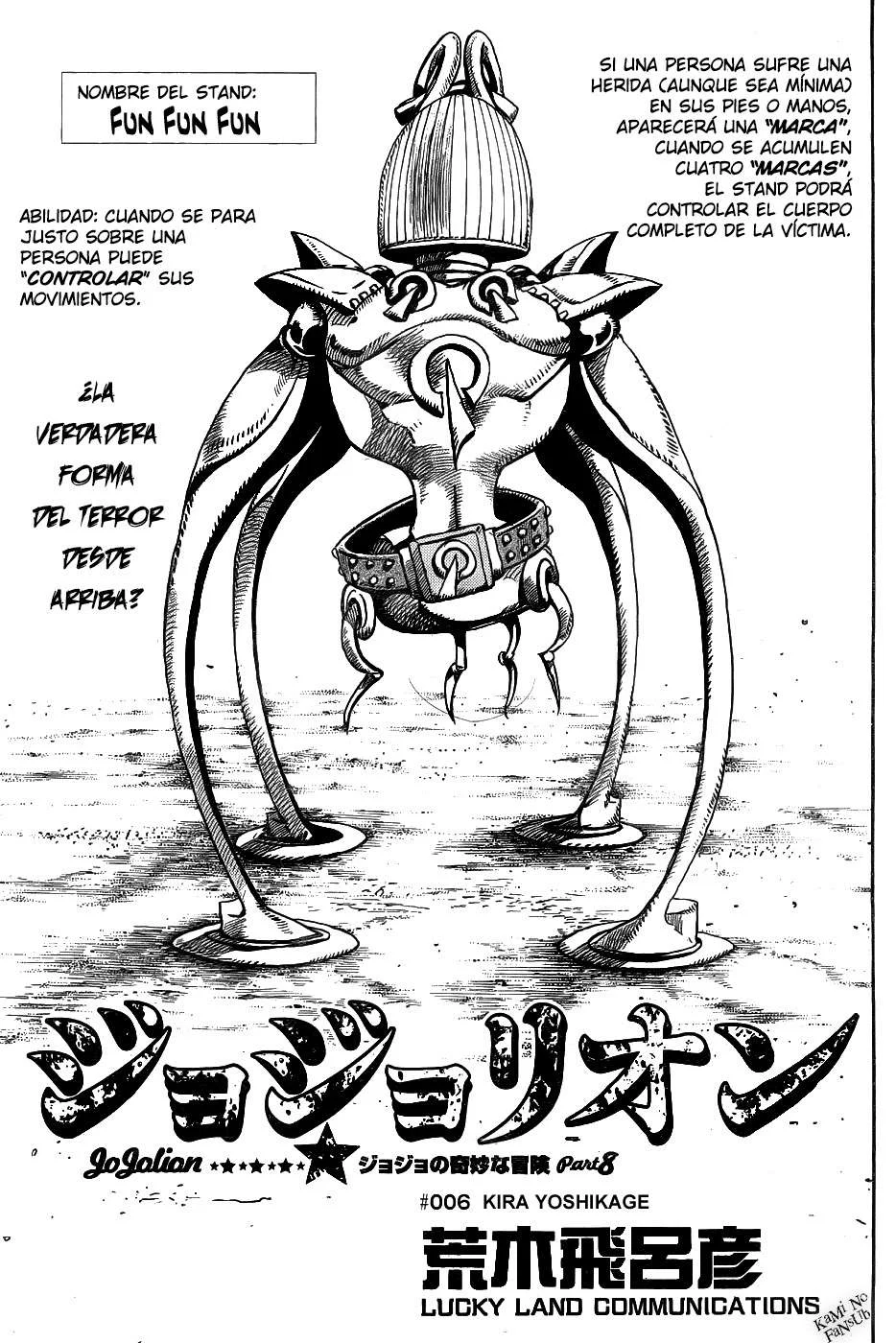 JoJo's Bizarre Adventure - Parte 8: JoJolion Capítulo 6 - página 6