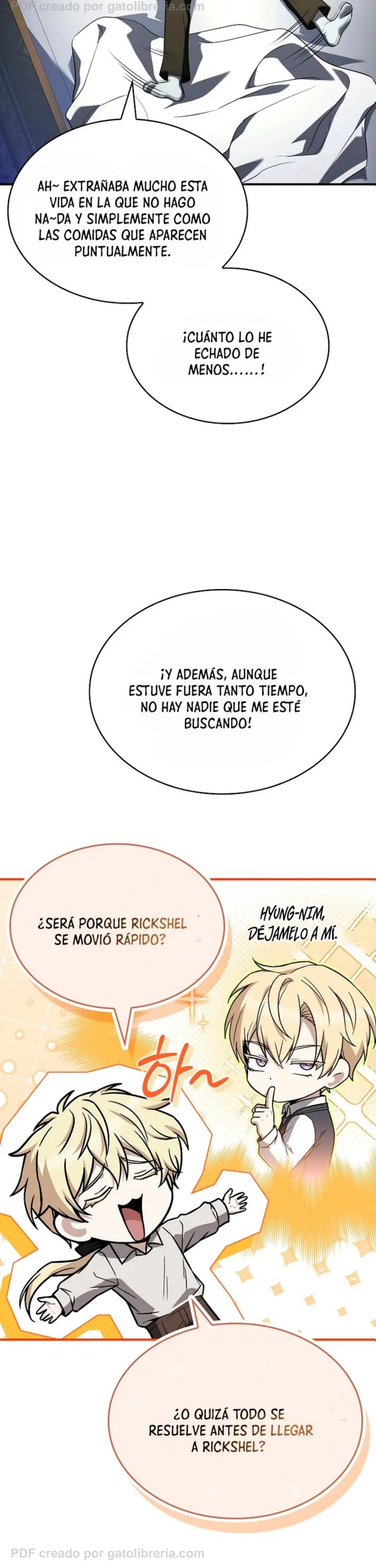 No me interesa ser el sucesor; mejor me dedicaré a sanar. Capítulo 28 - página 20