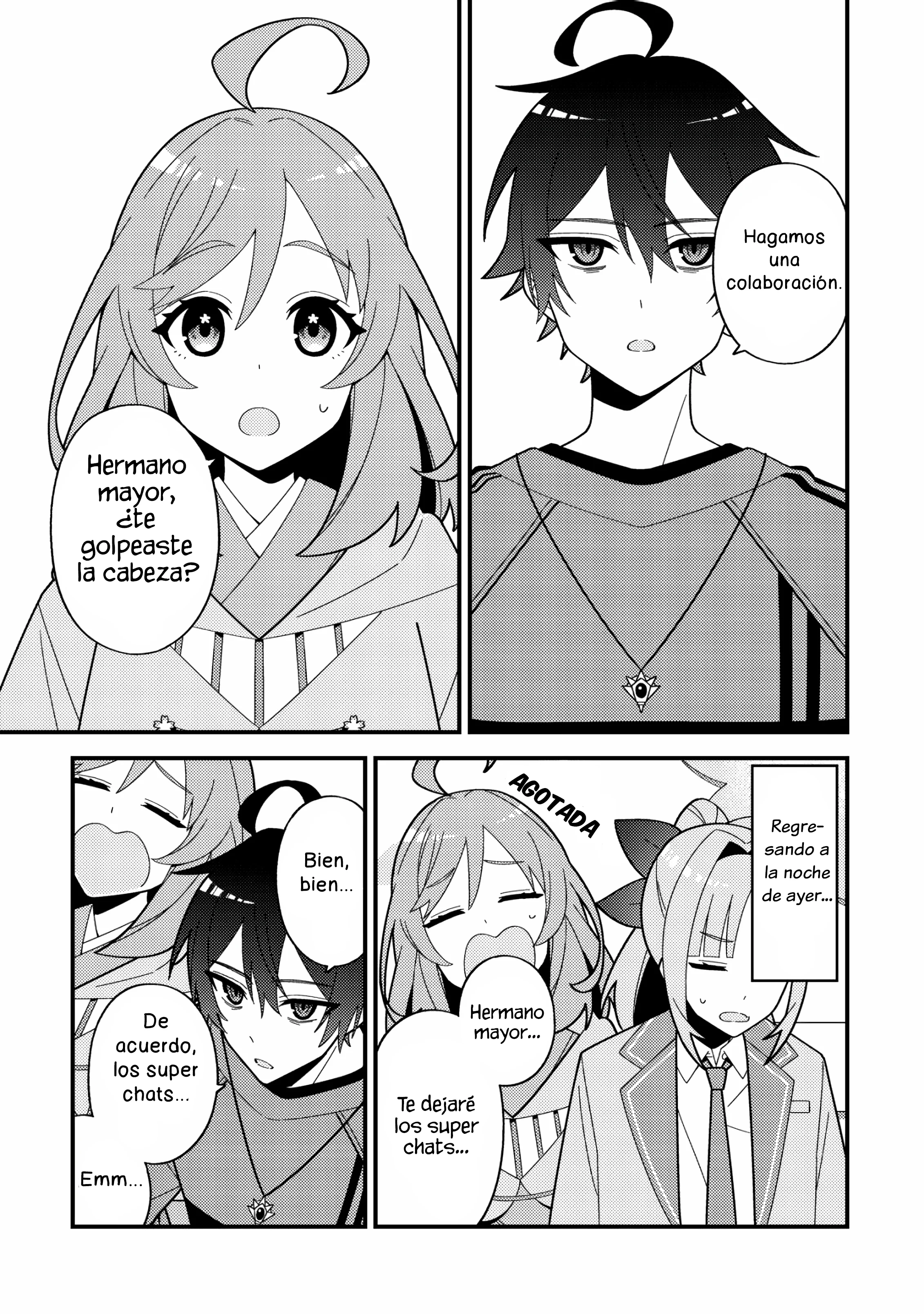 Imouto no Haishin ni Hairikondara VTuber Atsukai Sareta Ken Capítulo 4 - página 2