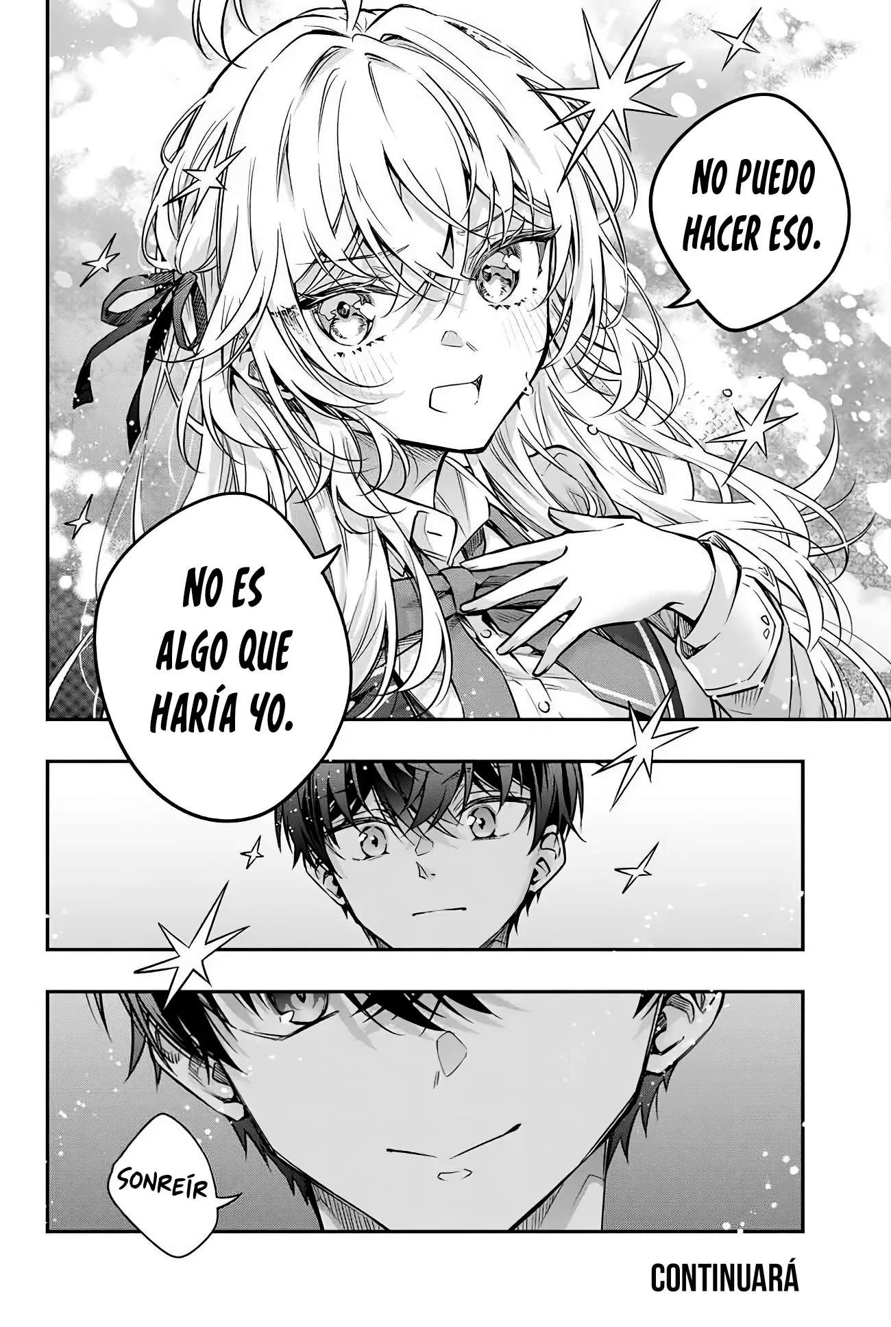 Alya-san, quien se sienta a mi lado, a veces susurra cosas dulces en ruso. Capítulo 70 - página 19