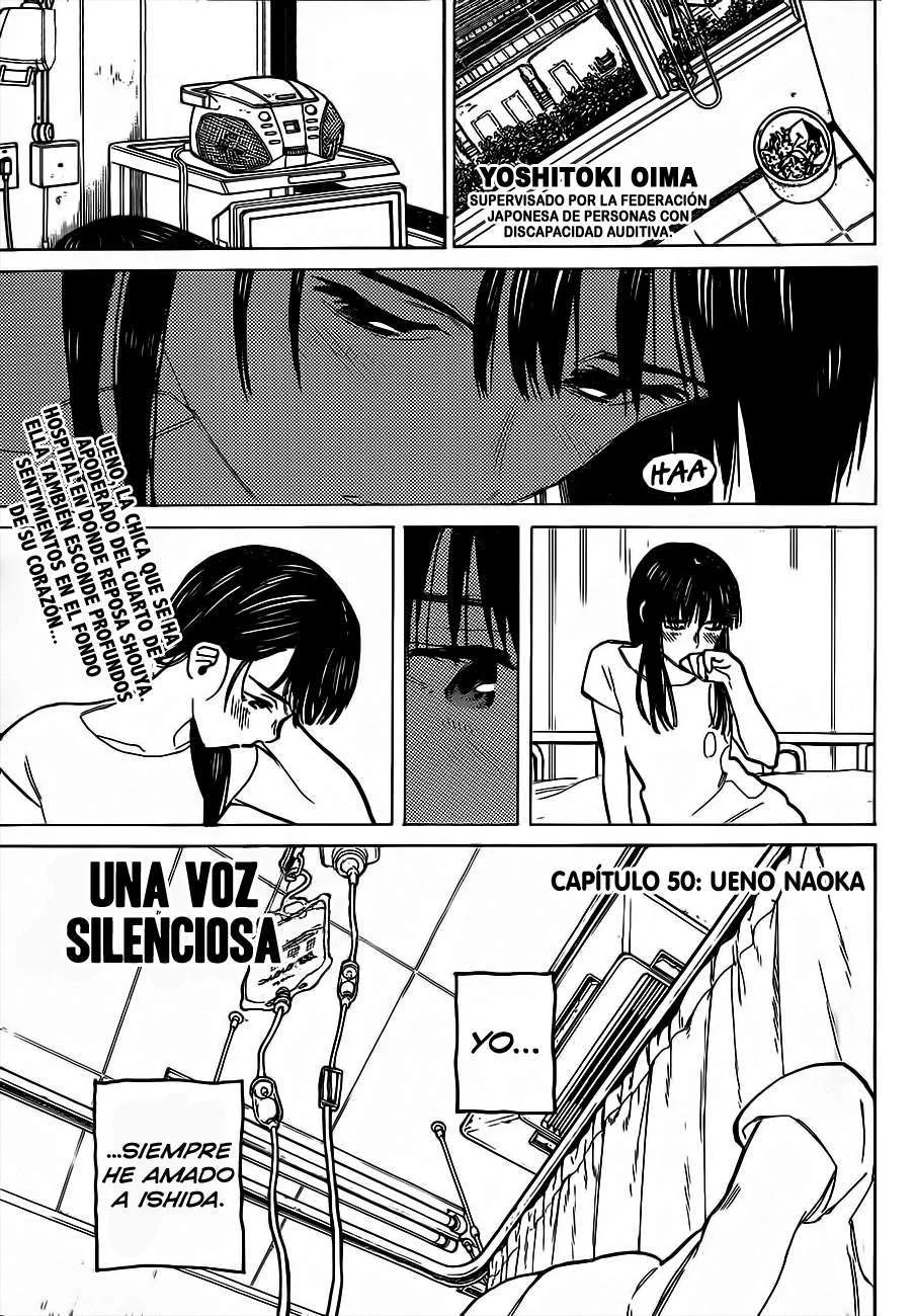 Una Voz Silenciosa Capítulo 50 - página 1