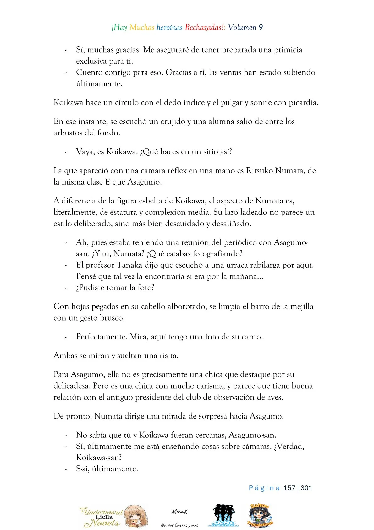 Makeine: Too Many Losing Heroines! Capítulo 9.3 - página 10
