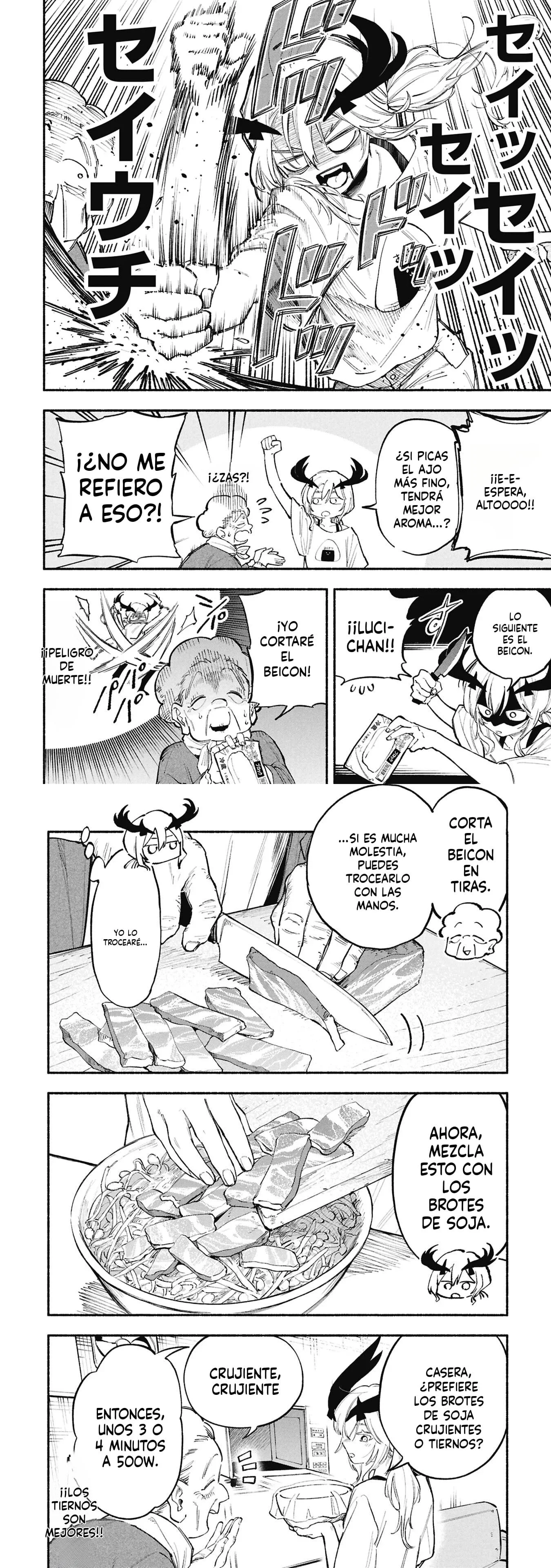 Lucifer-san no Daraku Gohan Capítulo 5 - página 5