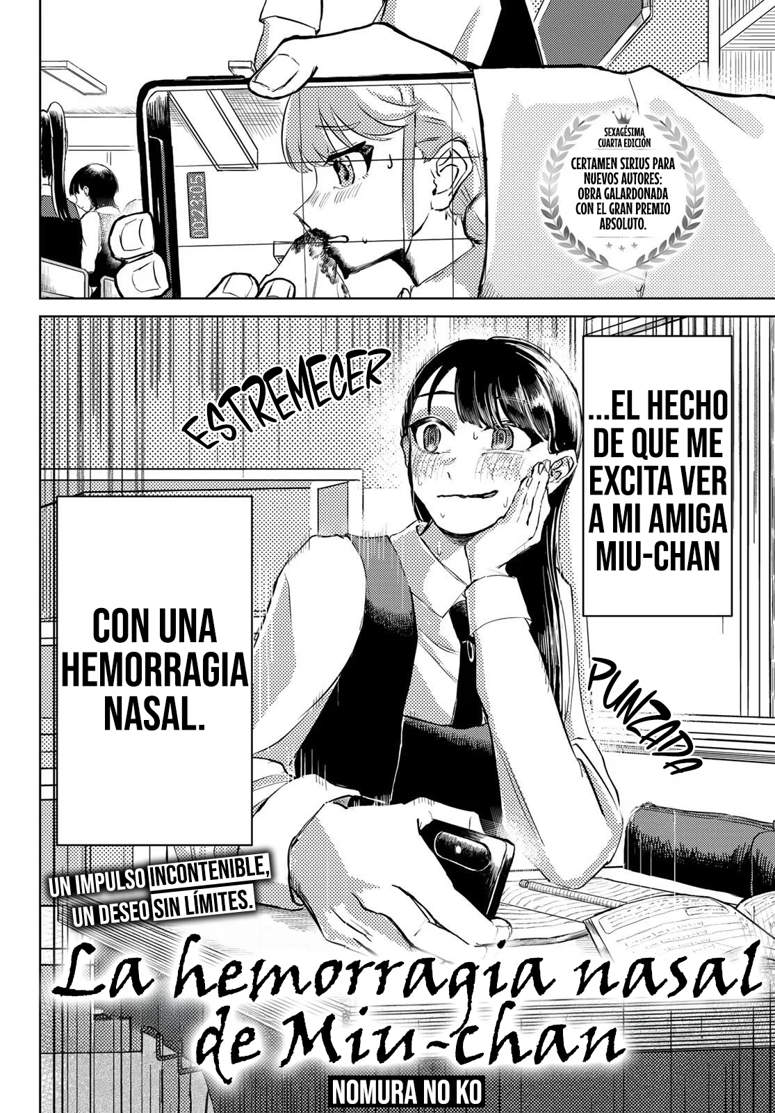 La hemorragia nasal de Miu-chan Capítulo 1 - página 2