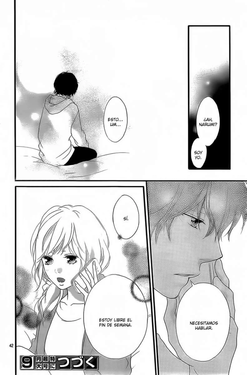 Ao Haru Ride Capítulo 32 - página 44