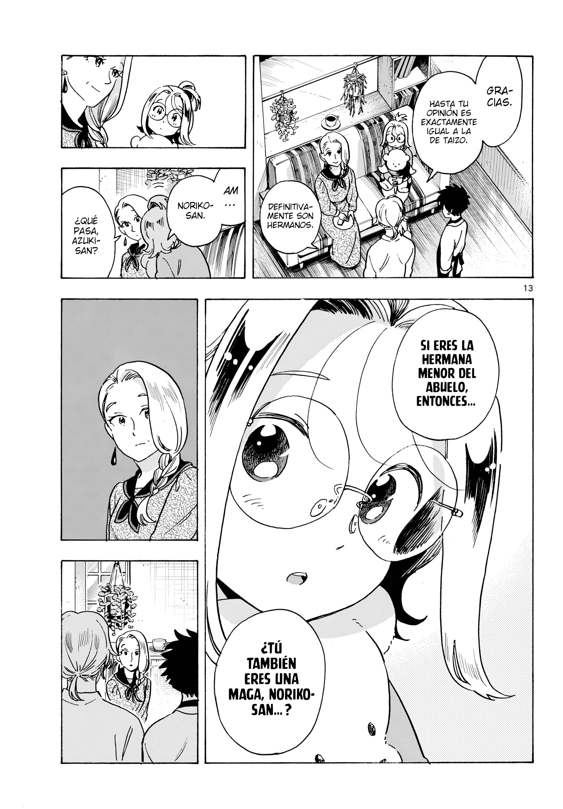 Kimi wa Akeboshi Capítulo 19 - página 13