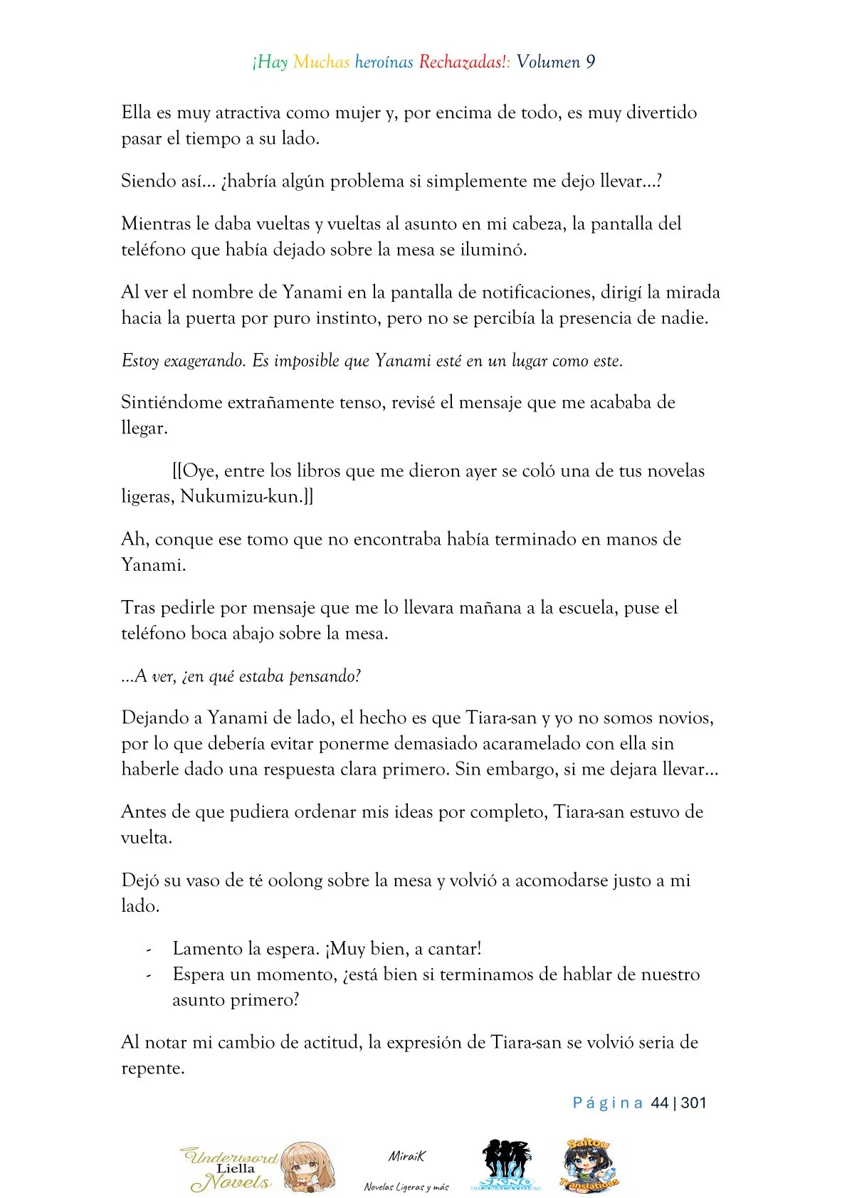 Makeine: Too Many Losing Heroines! Capítulo 9.1 - página 42