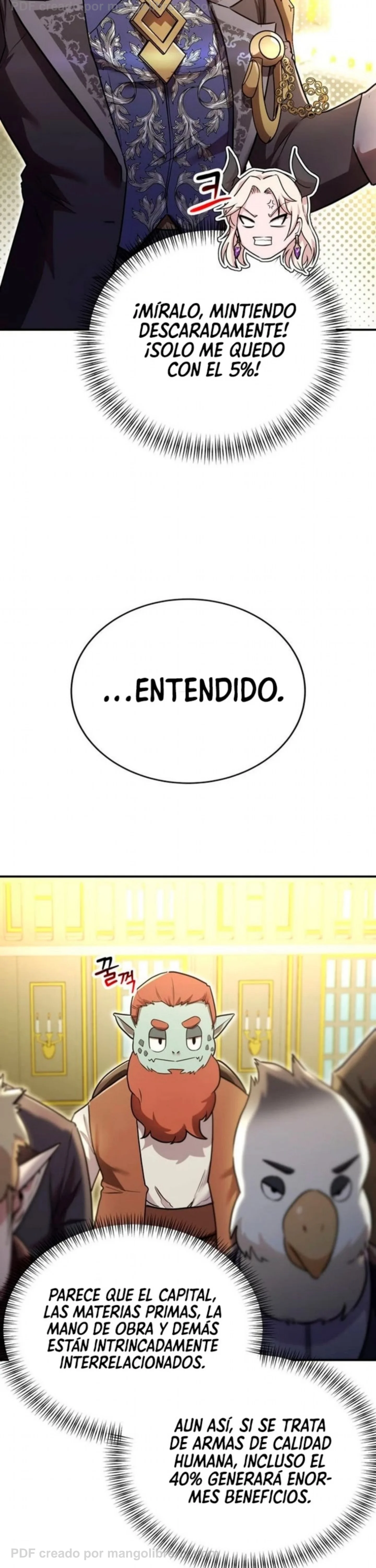 Me convertí en el amo del rey demonio más débil Capítulo 14 - página 35