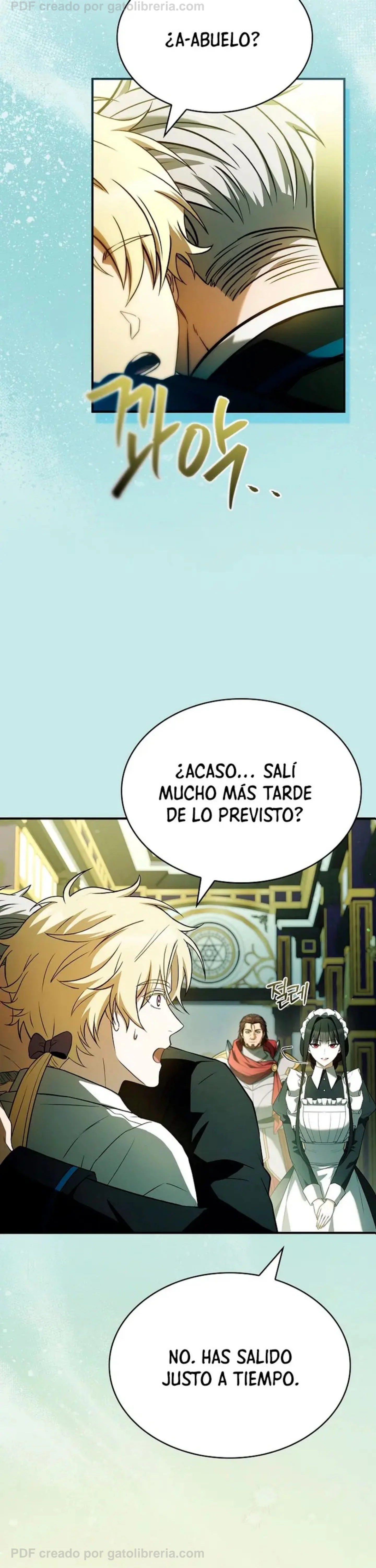 No me interesa ser el sucesor; mejor me dedicaré a sanar. Capítulo 27 - página 16