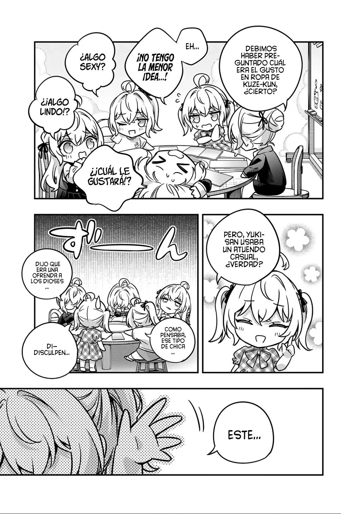 Alya-san, quien se sienta a mi lado, a veces susurra cosas dulces en ruso. Capítulo 85 - página 13