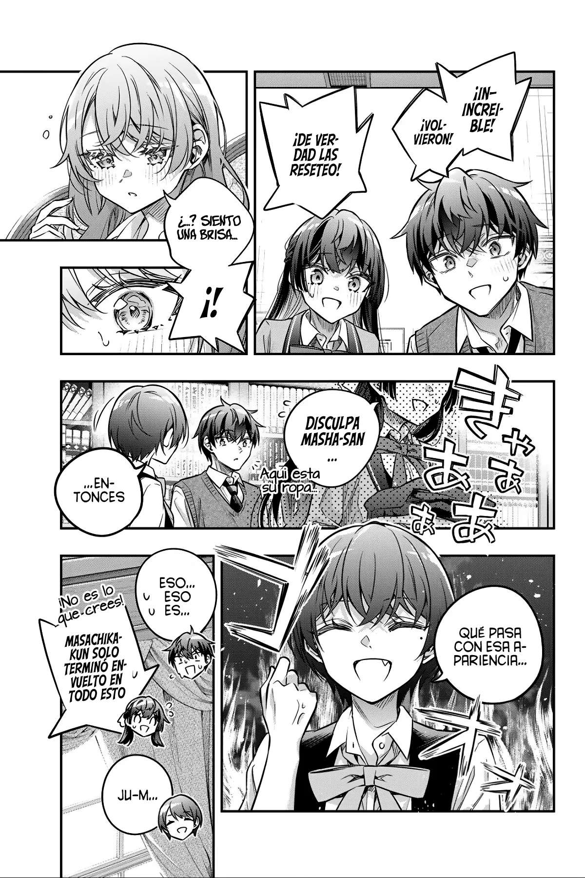 Alya-san, quien se sienta a mi lado, a veces susurra cosas dulces en ruso. Capítulo 79 - página 9