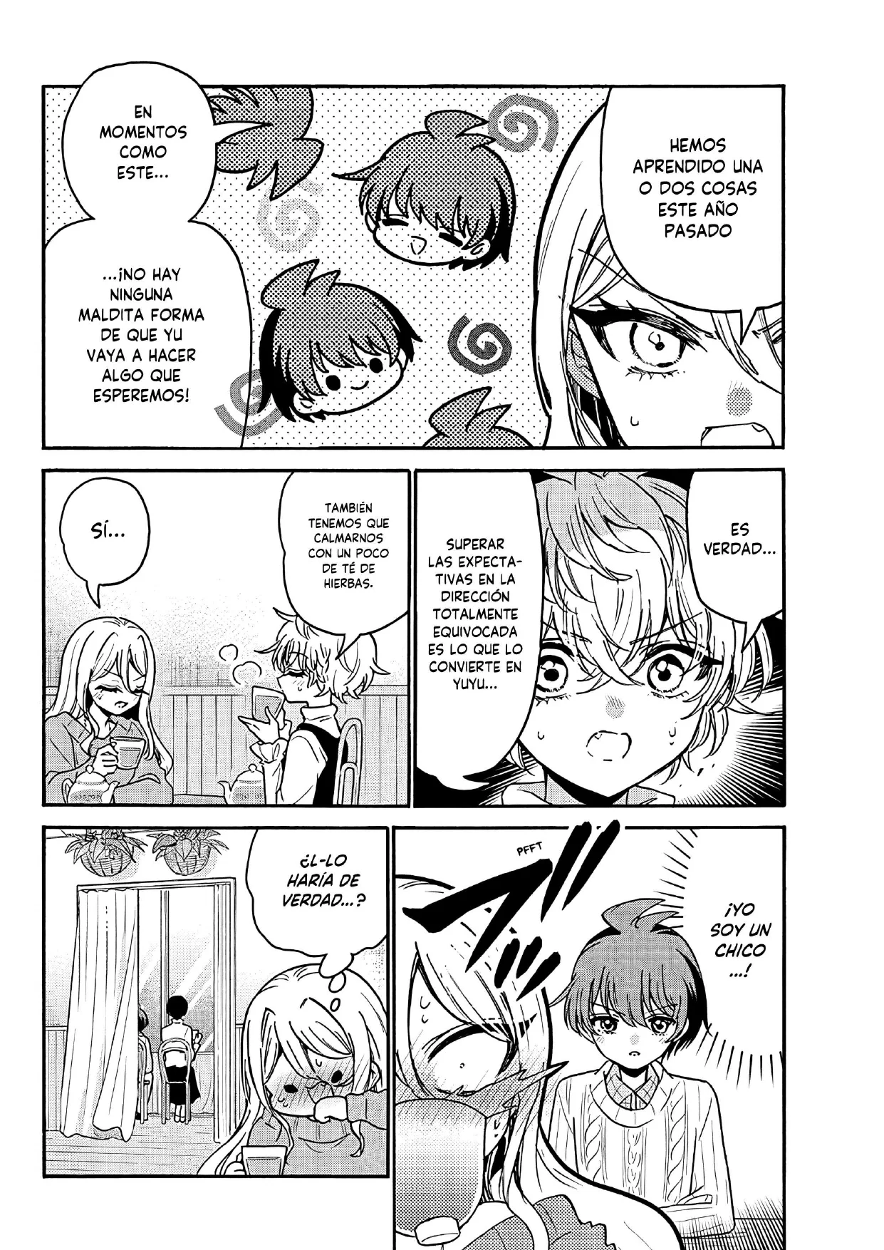 Mikadono Sanshimai wa Angai, Choroi. Capítulo 216 - página 2
