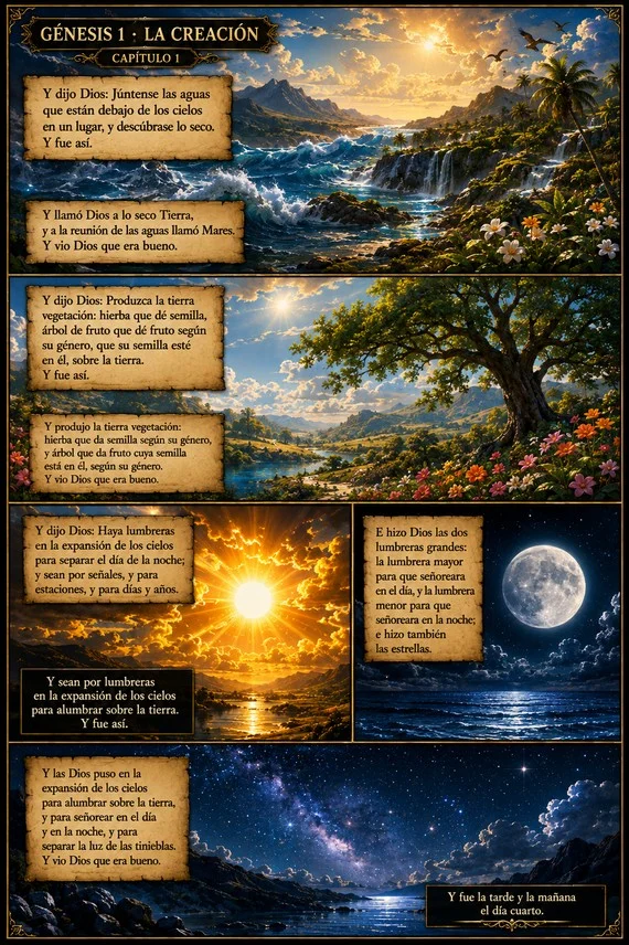 La Biblia: Crónicas de la Creación Capítulo 1 - página 2