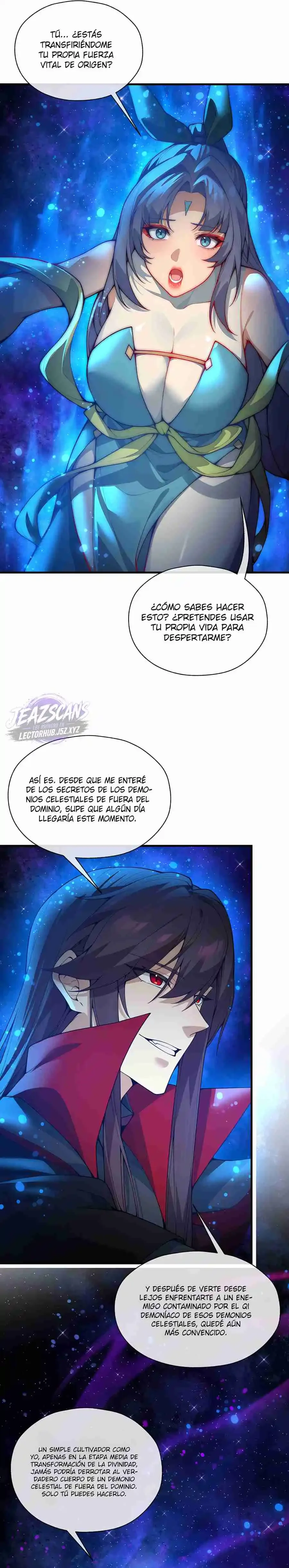¡Yo, El Señor Demonio, Estoy Siendo Blanco De Mis Discípulas Femeninas! Capítulo 143 - página 21