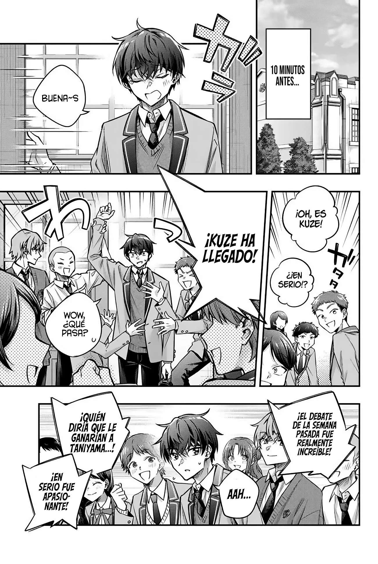 Alya-san, quien se sienta a mi lado, a veces susurra cosas dulces en ruso. Capítulo 70 - página 7