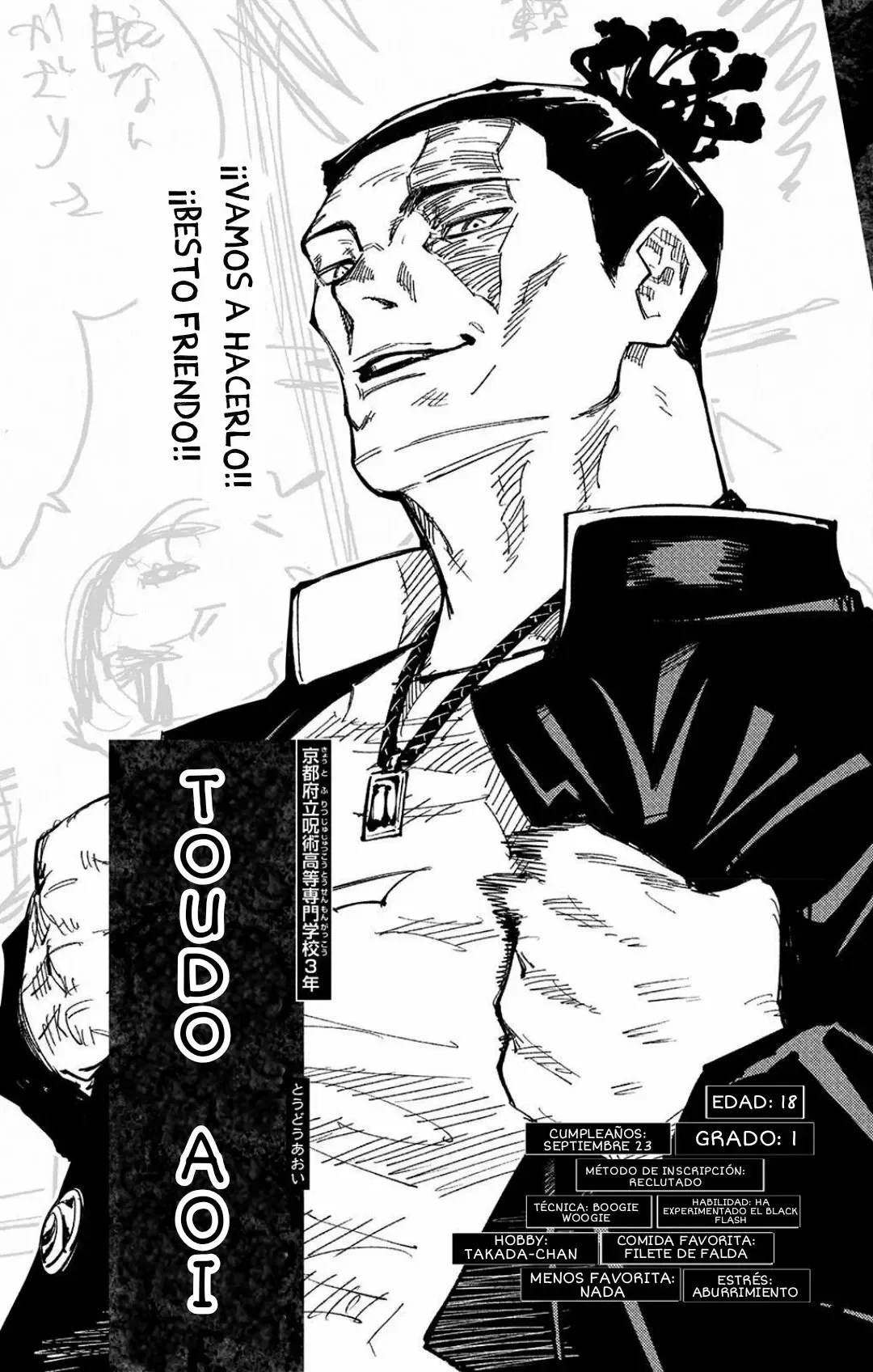 Jujutsu Kaisen: FANBOOK OFICIAL Capítulo 1 - página 37