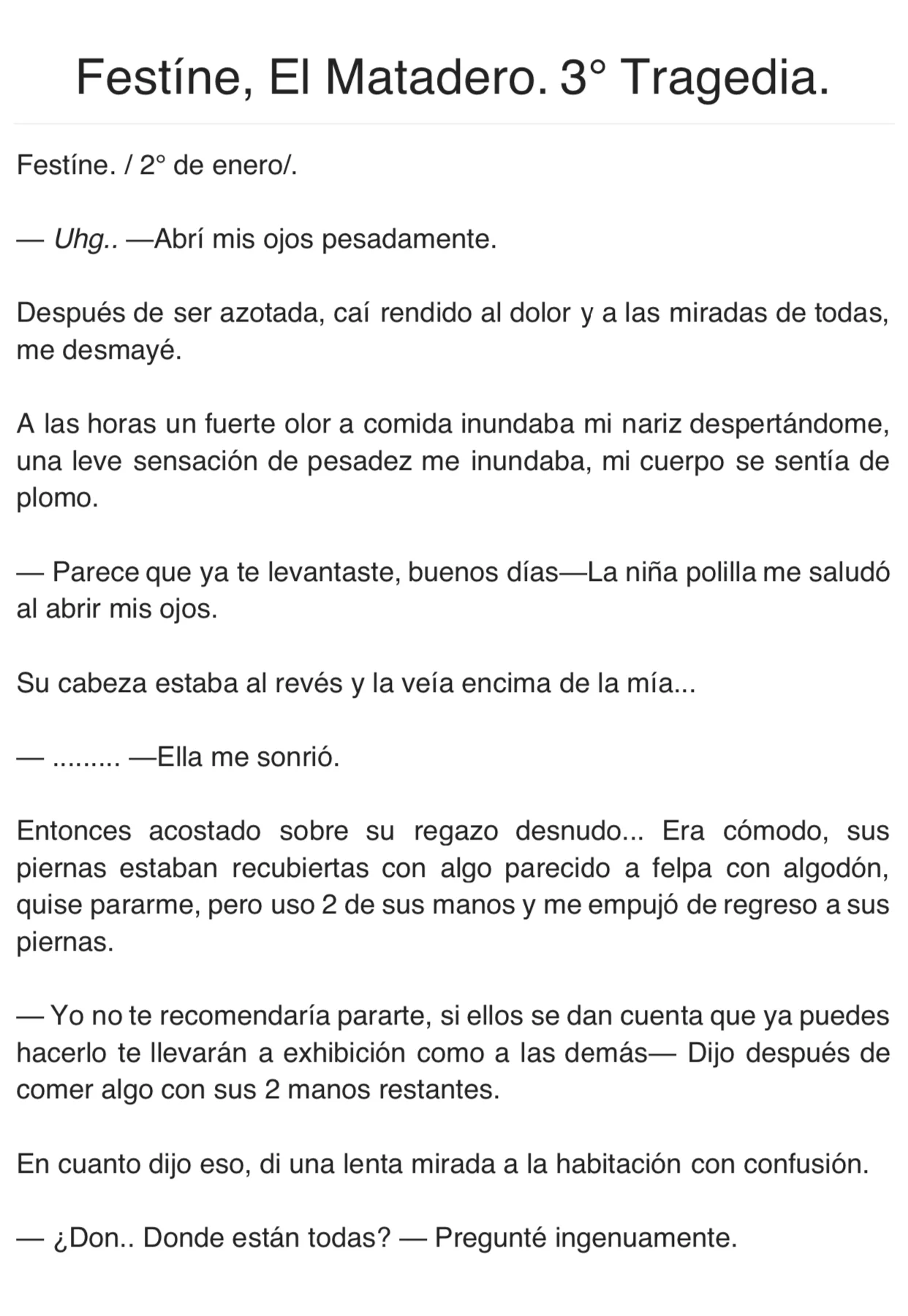 La Cruda Realidad de Transmigrar en un Mundo de Fantasia Capítulo 3 - página 1