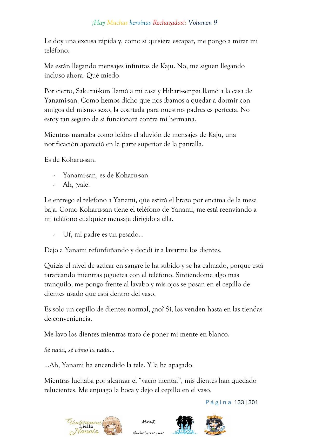 Makeine: Too Many Losing Heroines! Capítulo 9.2 - página 62