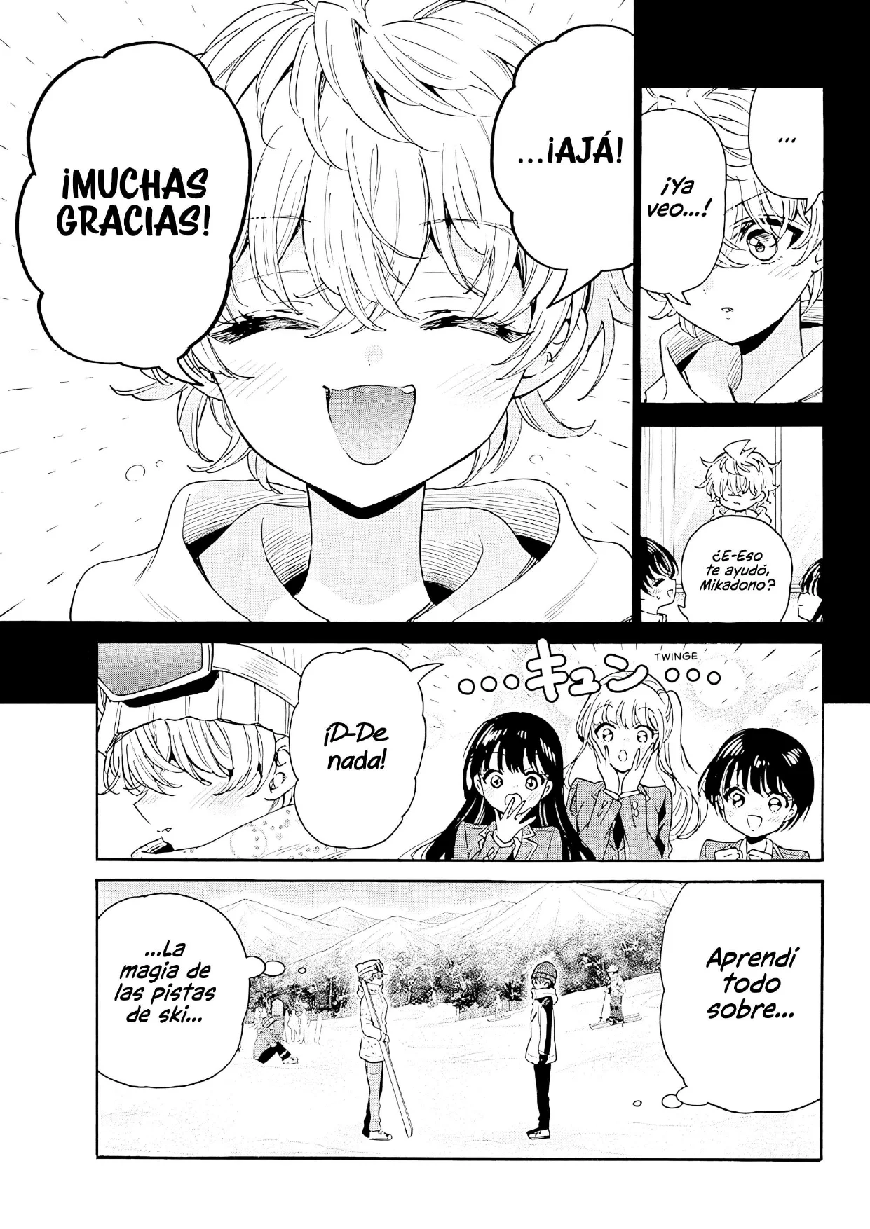 Mikadono Sanshimai wa Angai, Choroi. Capítulo 208 - página 5