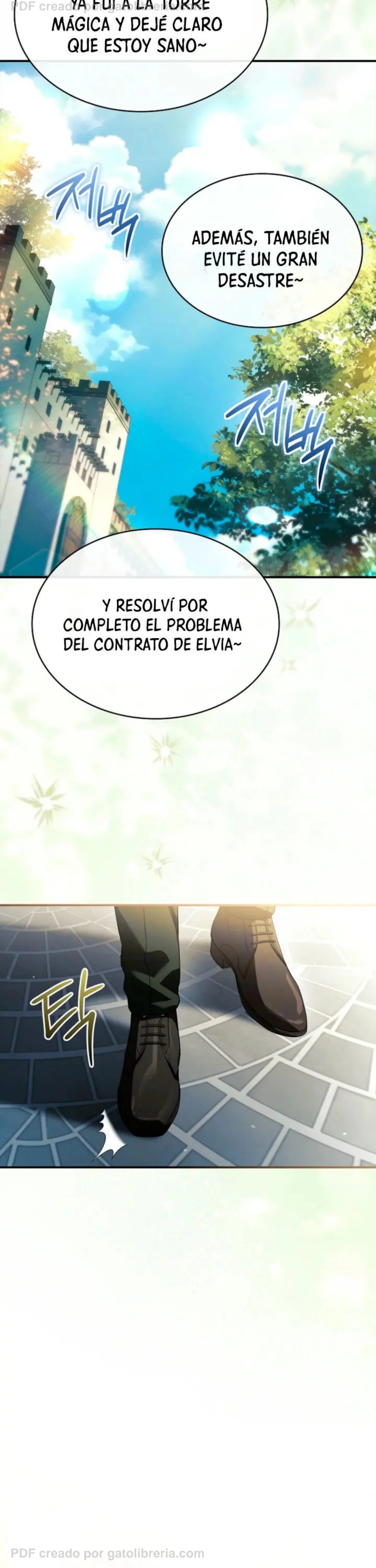 No me interesa ser el sucesor; mejor me dedicaré a sanar. Capítulo 31 - página 41