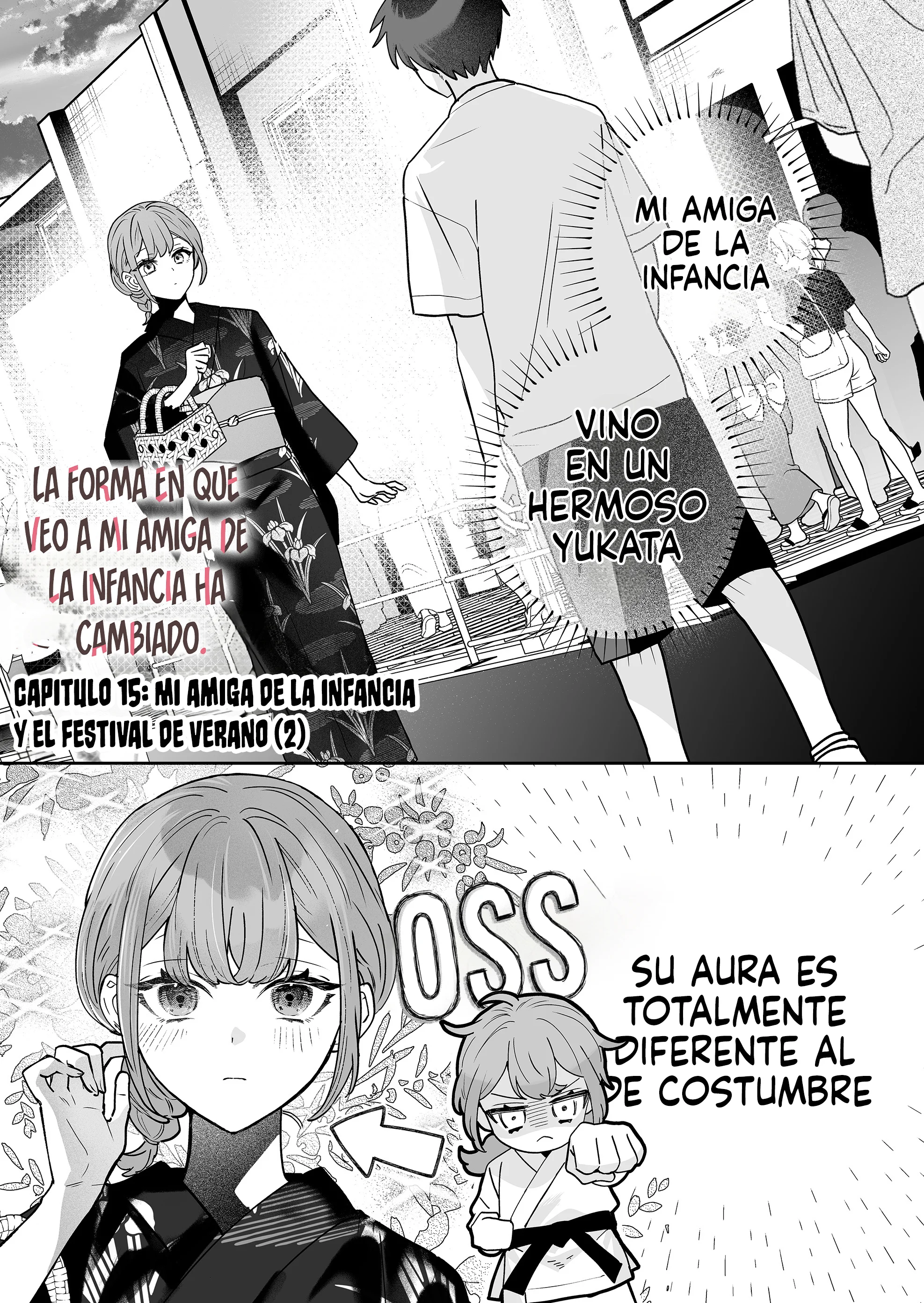 Osananajimi wo Miru Me ga Kawatte Shimatta. Capítulo 15 - página 2