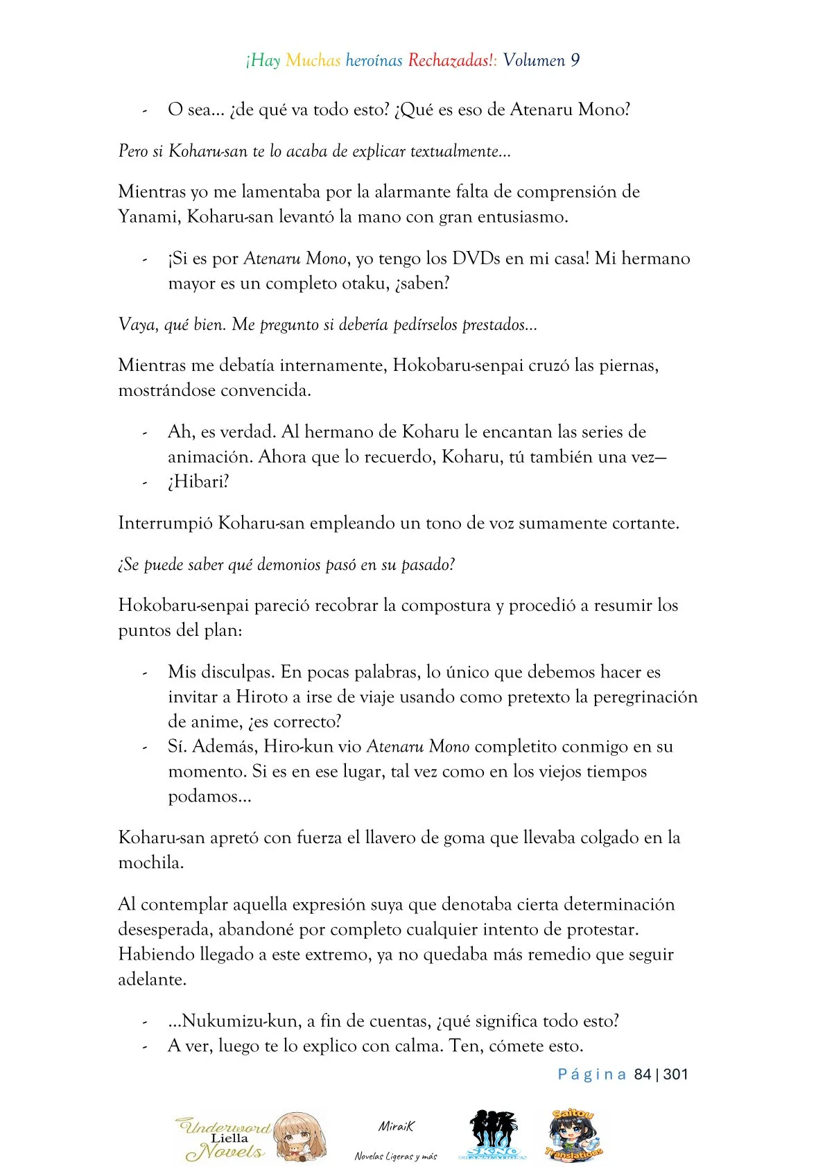 Makeine: Too Many Losing Heroines! Capítulo 9.2 - página 13
