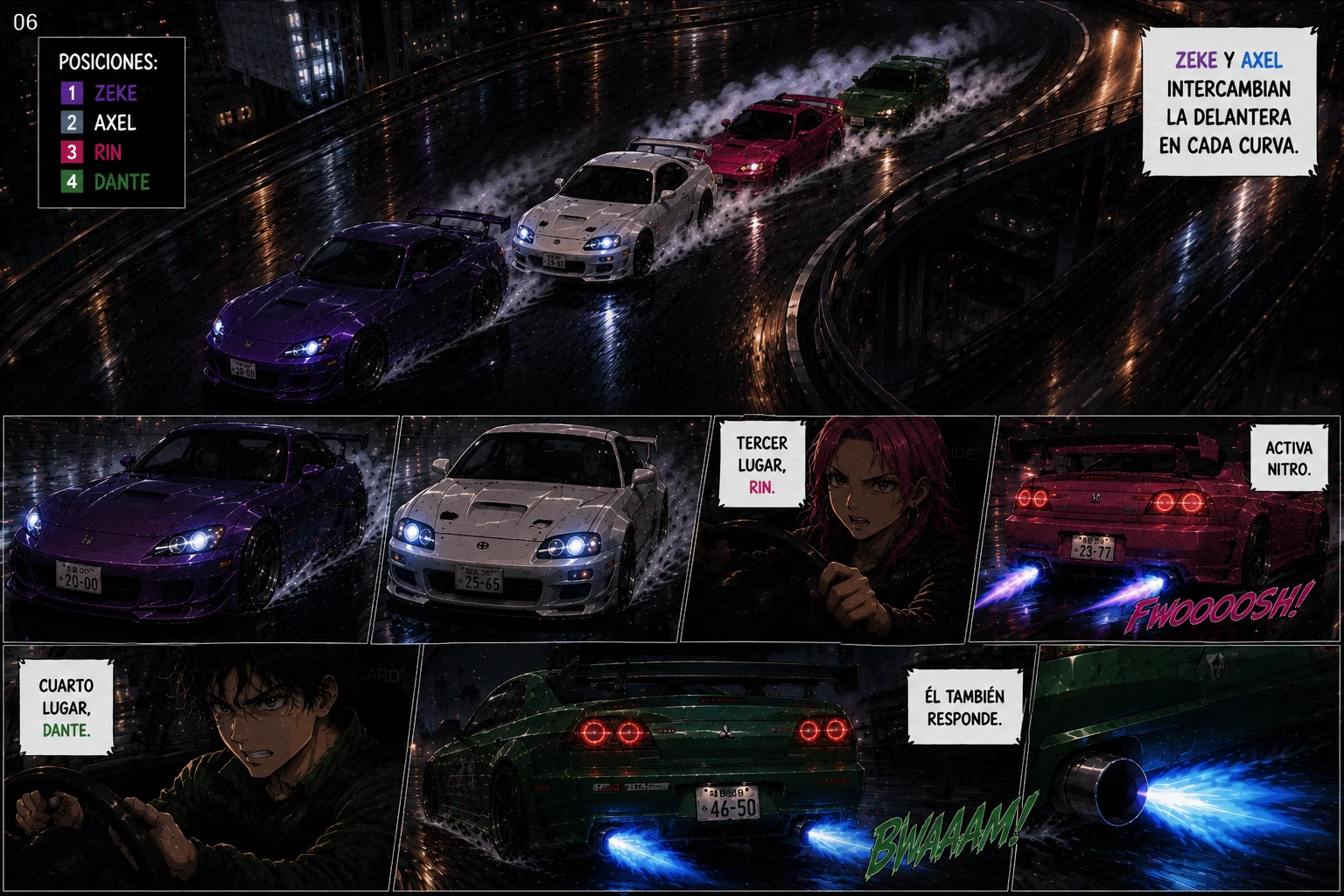FAST & FURIOUS the King of tokio Capítulo 1 - página 6