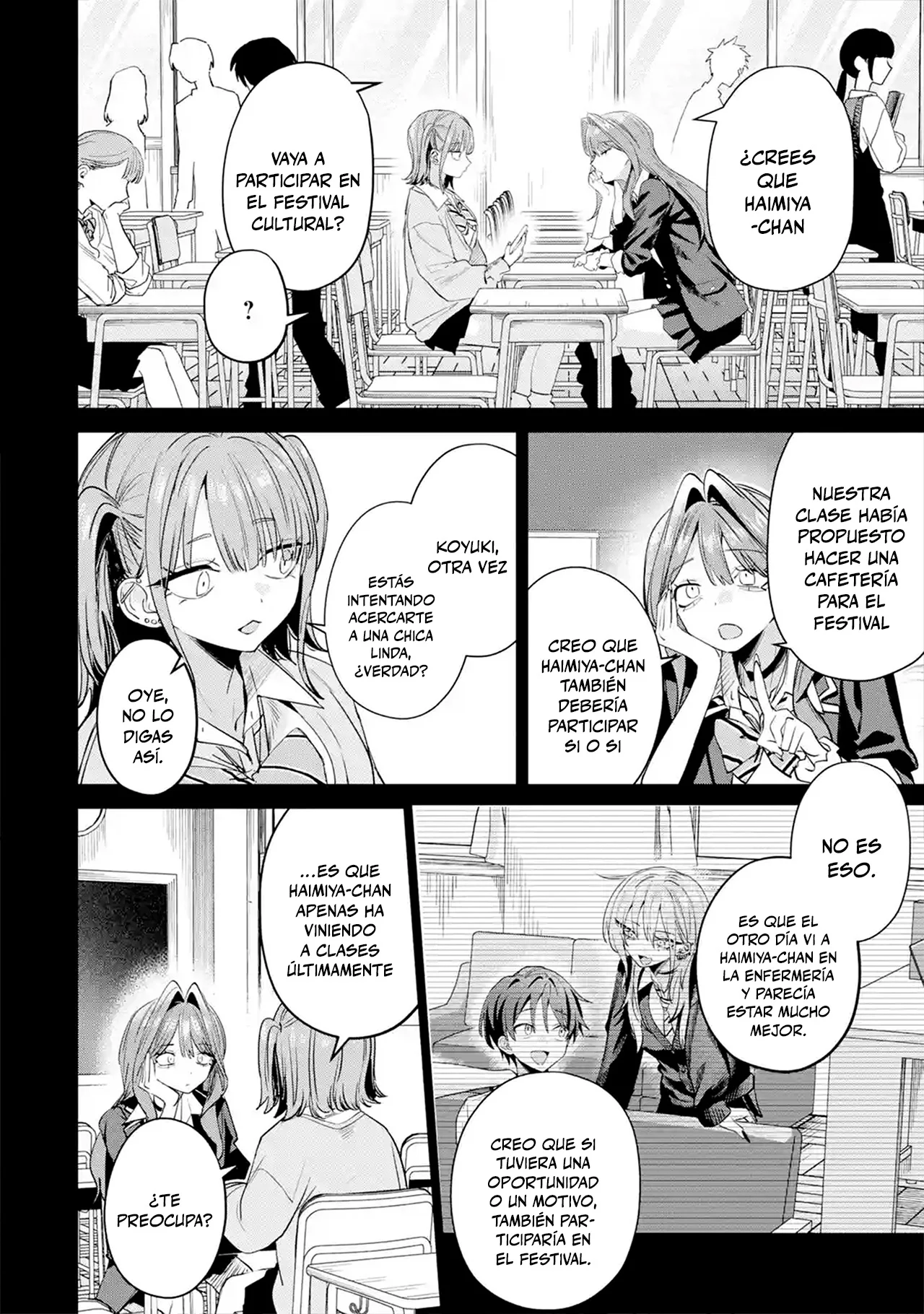 Haimiya-senpai wa Kowakute Kawaii Capítulo 33 - página 2