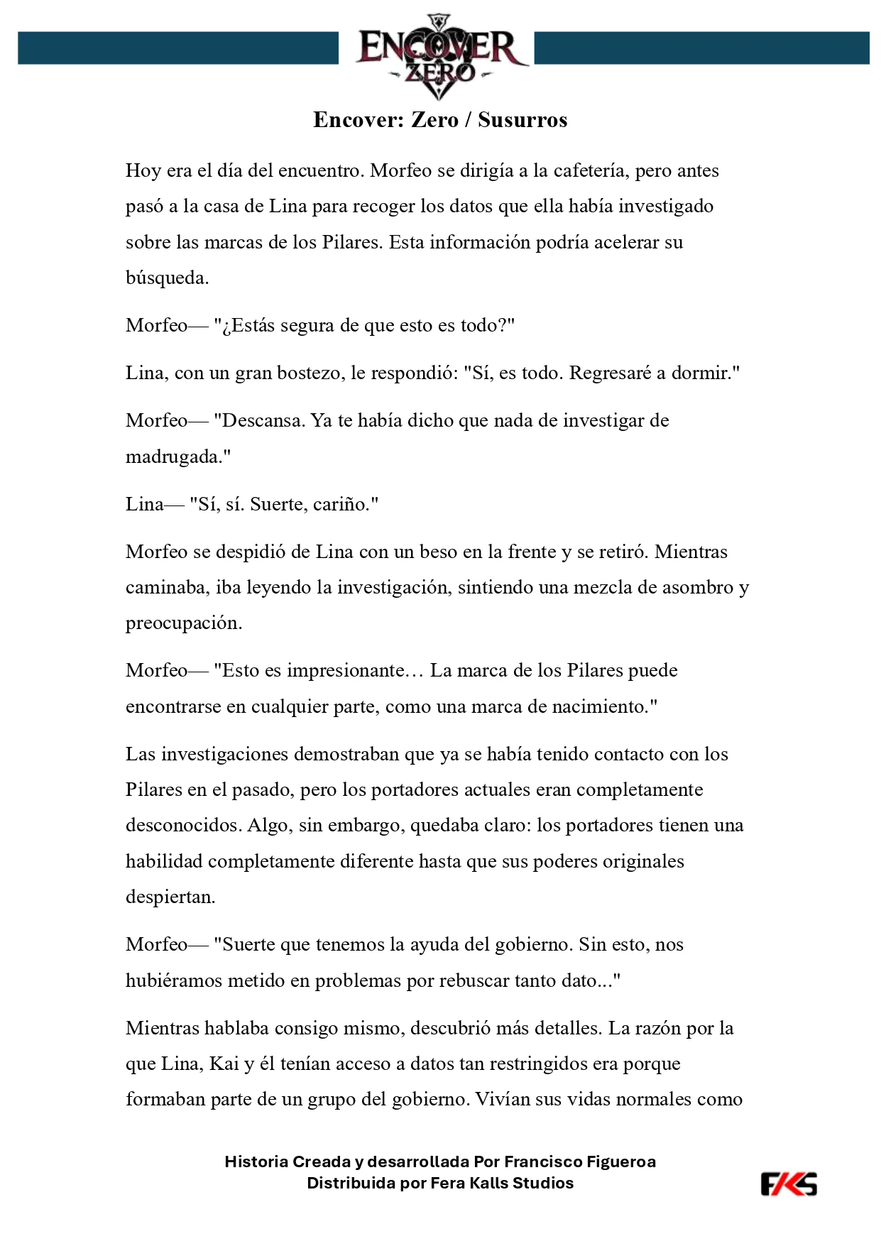 Encover:Zero Capítulo 9 - página 1