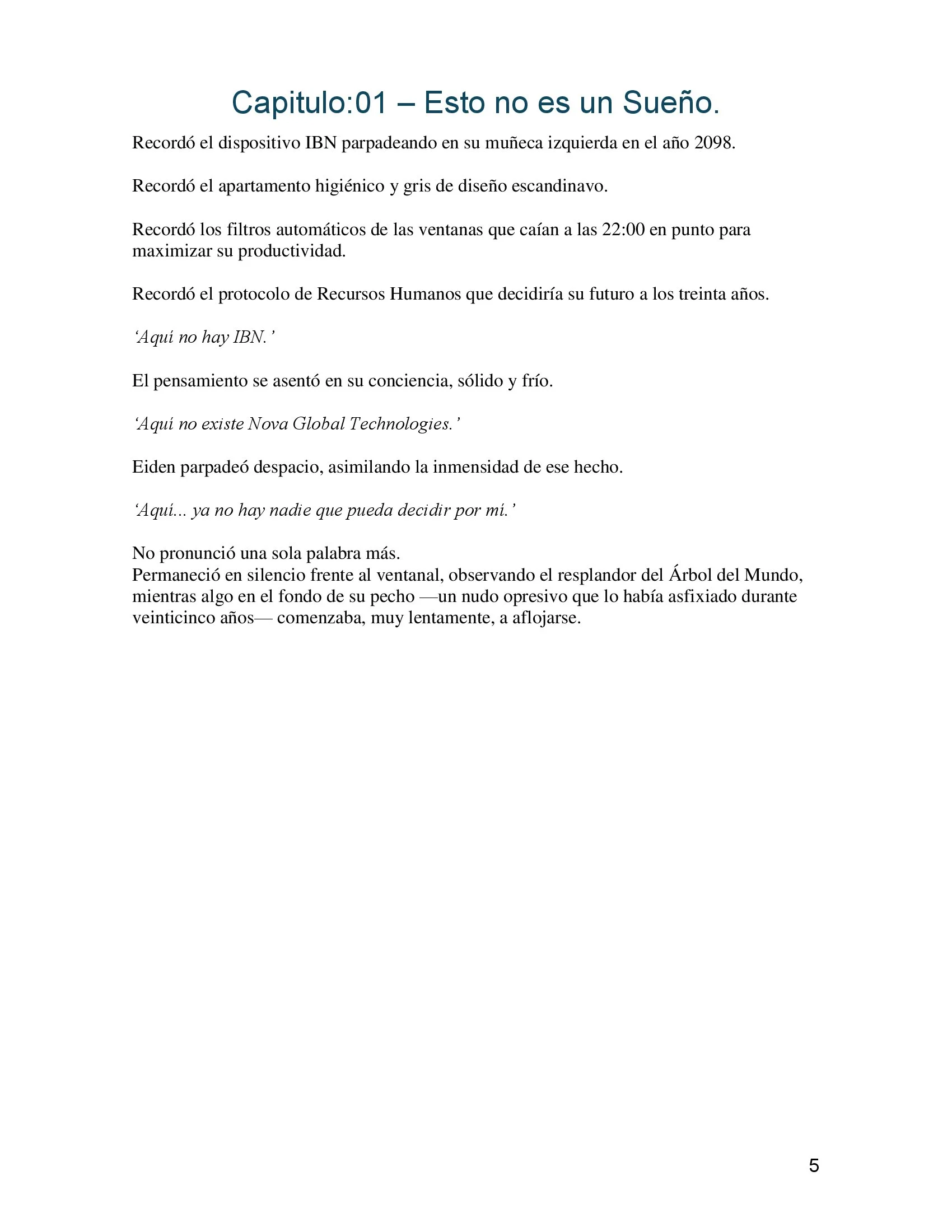 El Reino Transmigrado de Aethelgard. Capítulo 1 - página 5