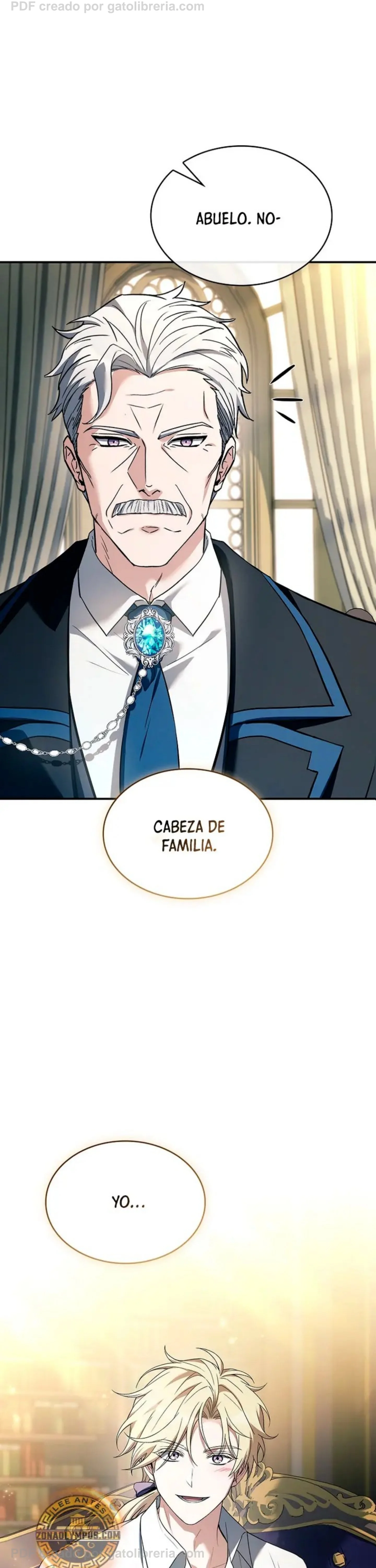 No me interesa ser el sucesor; mejor me dedicaré a sanar. Capítulo 27 - página 50
