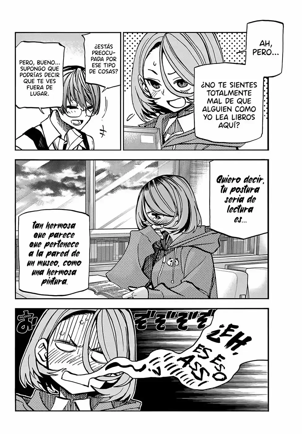 Ponkotsu Fuukiiin to Skaato take ga Futekisetsu na JK no Hanashi Capítulo 5 - página 8