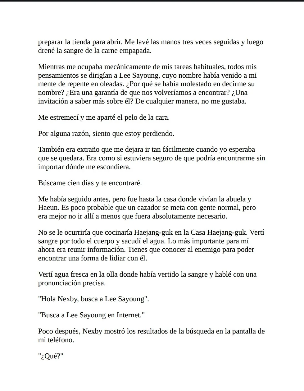 El cazador quiere vivir tranquilamente Capítulo 9 - página 6