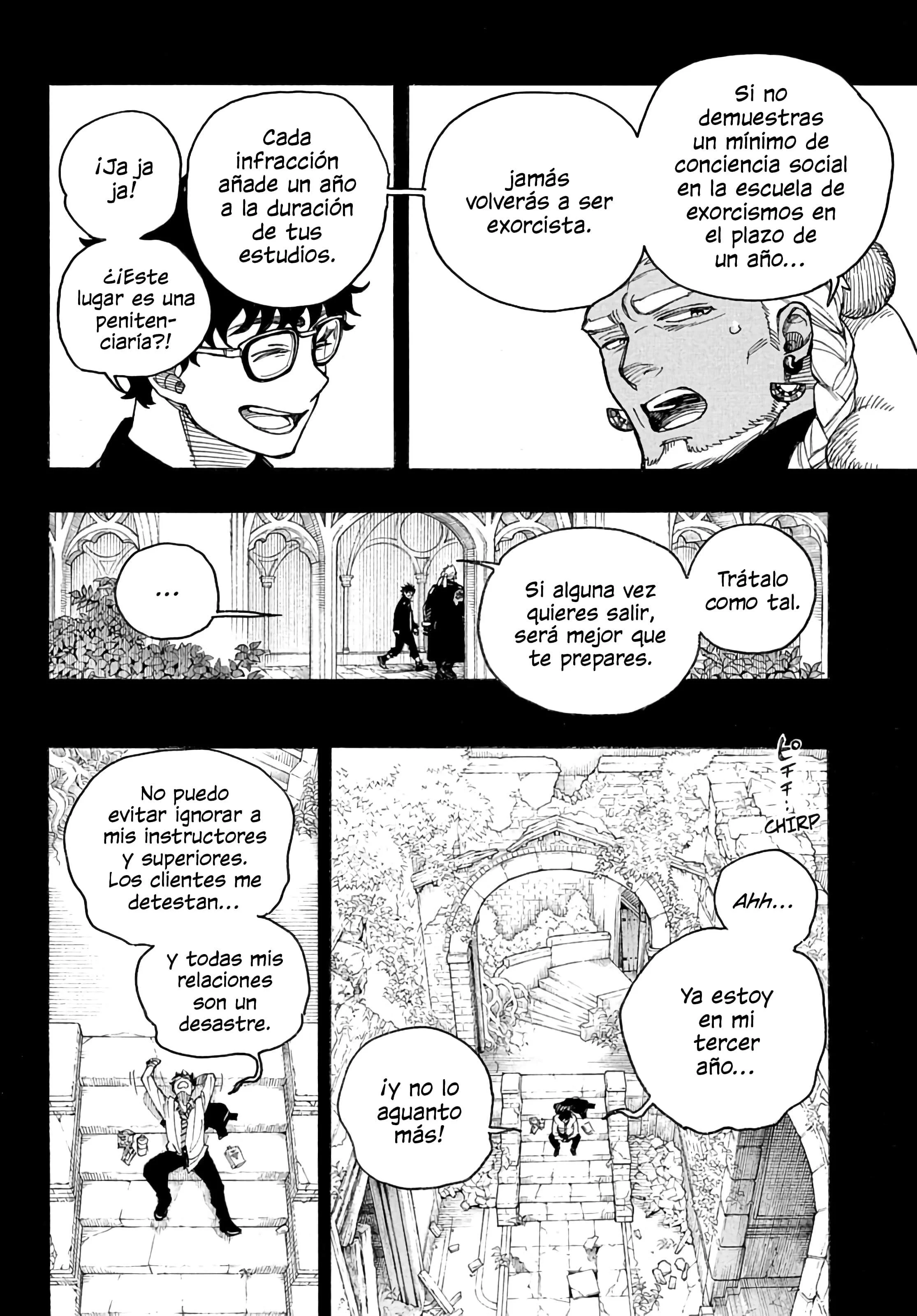 Ao No Exorcist Capítulo 168 - página 8