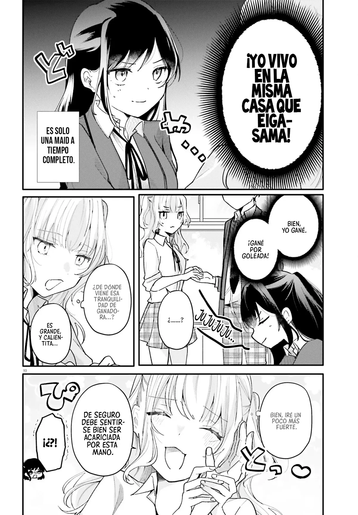 Mi Maid se parece a la chica de mi clase que me gusta Capítulo 3 - página 9