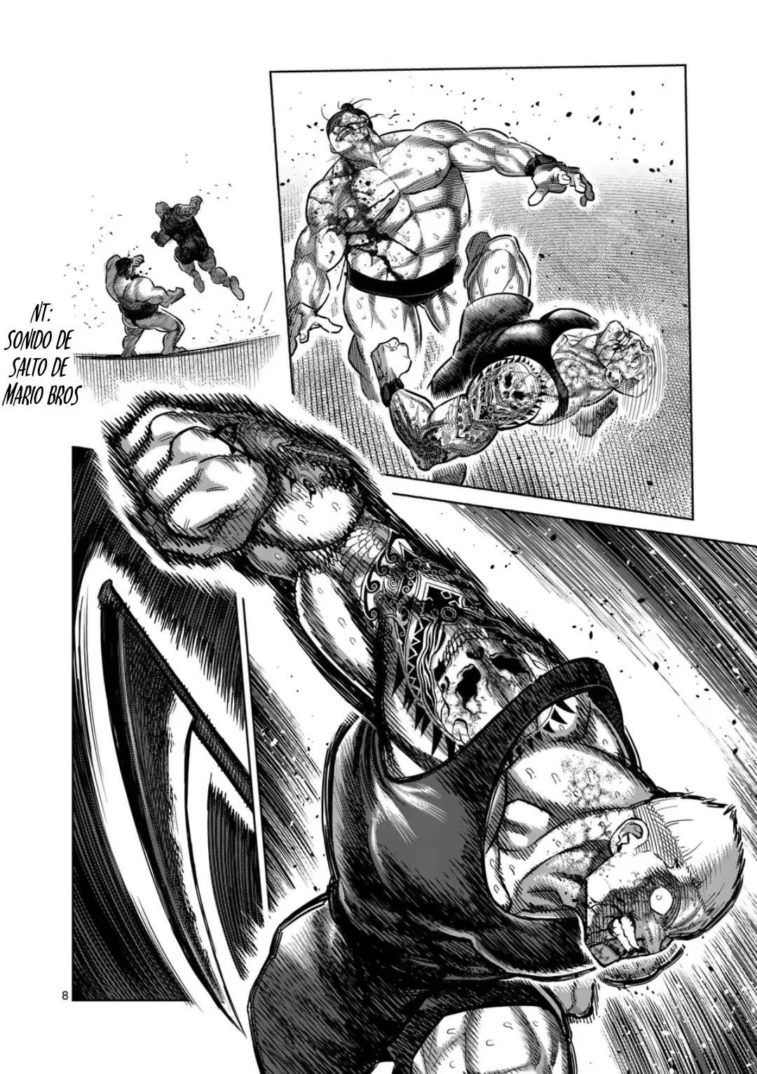 Kengan Omega Capítulo 365 - página 8